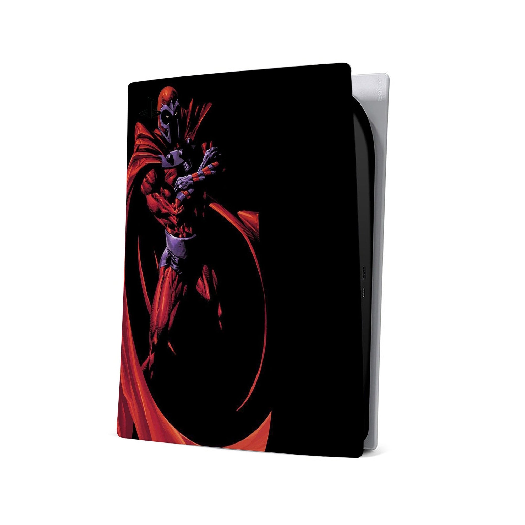 A video game skin featuring a Master of Magnetism 2 design for the PS5 Digital.