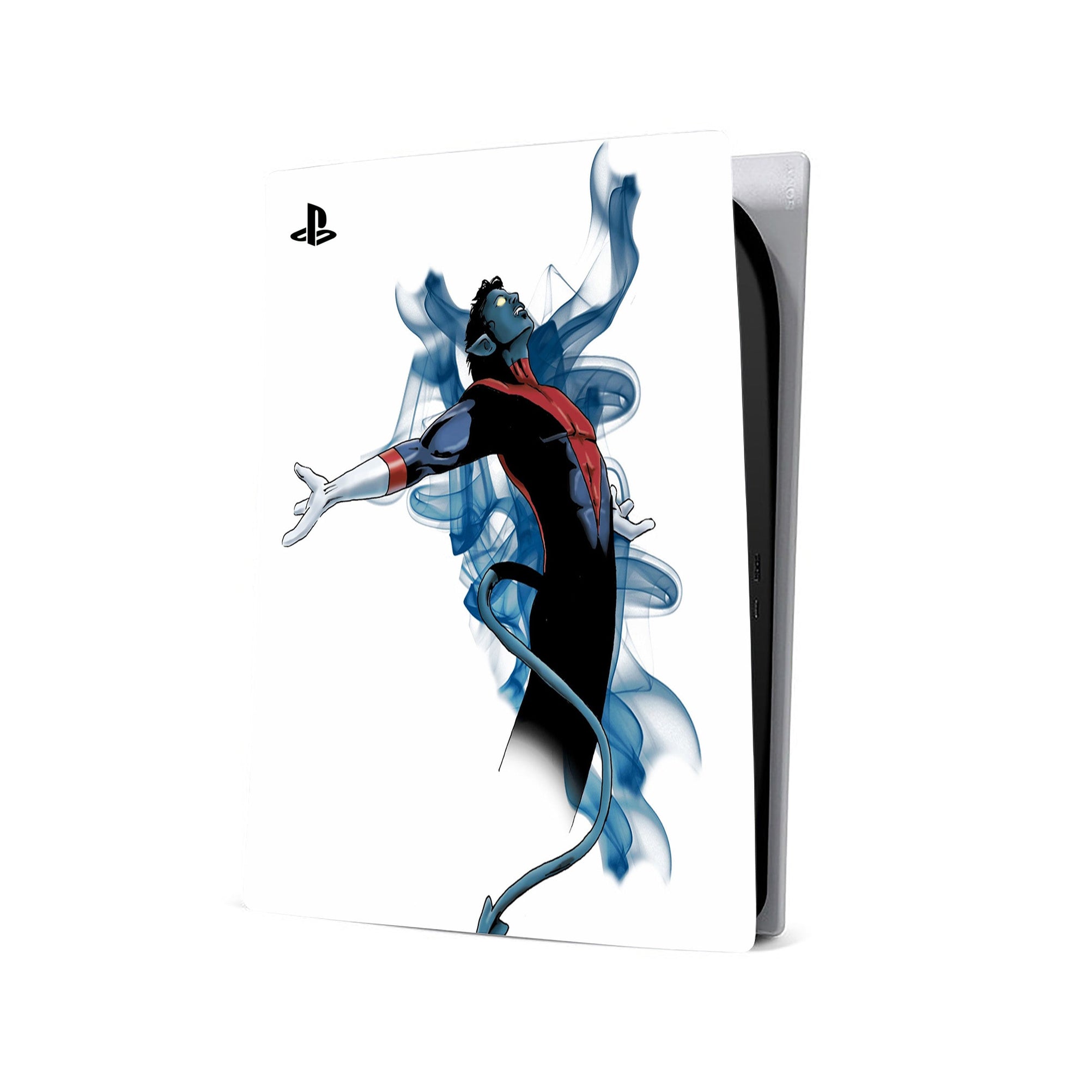 A video game skin featuring a Teleporting Trickster 1 design for the PS5.