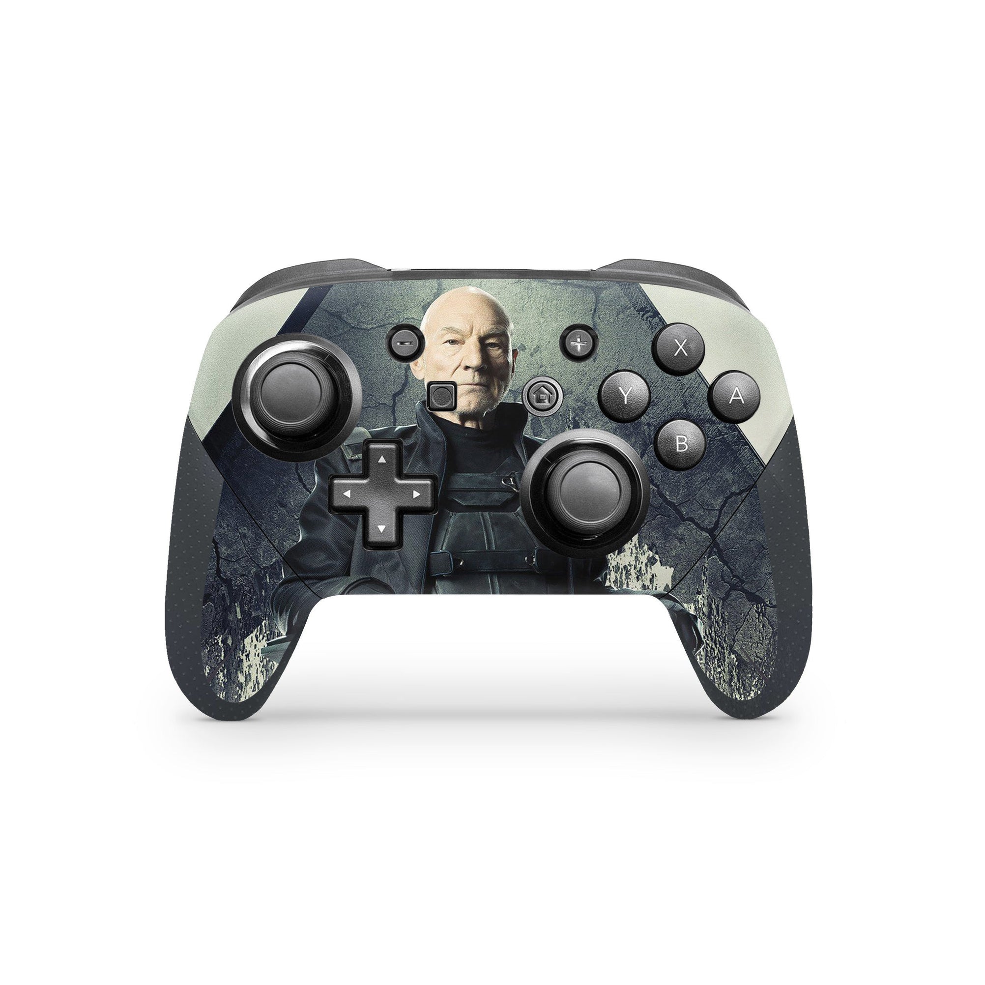 A video game skin featuring a Mind Master 1 design for the Nintendo Switch Pro Controller.