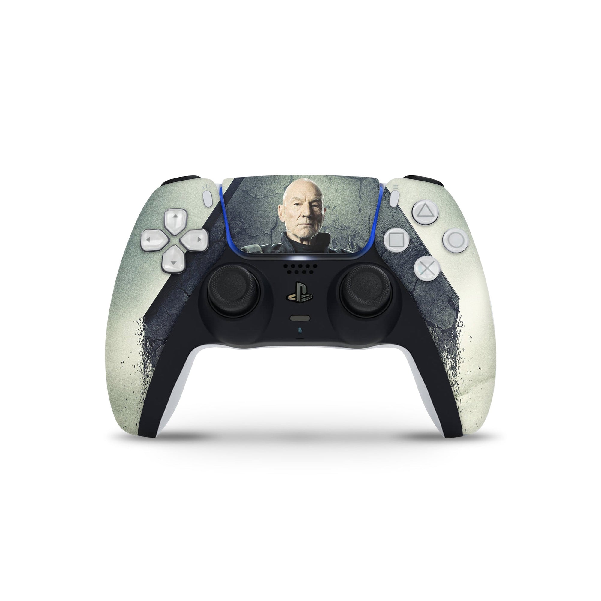 A video game skin featuring a Mind Master 1 design for the PS5 Controller.