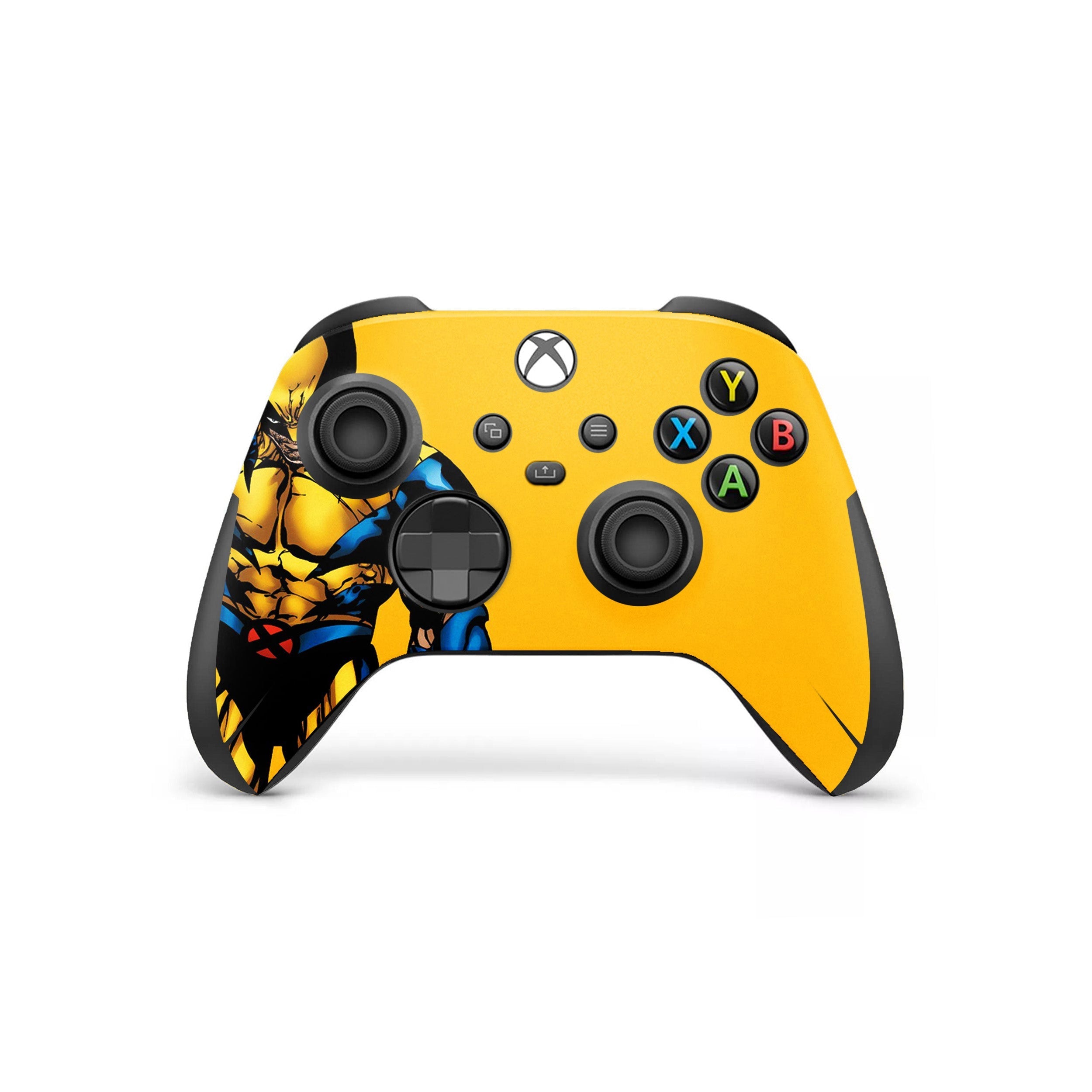 A video game skin featuring a Metallic Fury Claws 1 design for the Xbox Series X Controller.