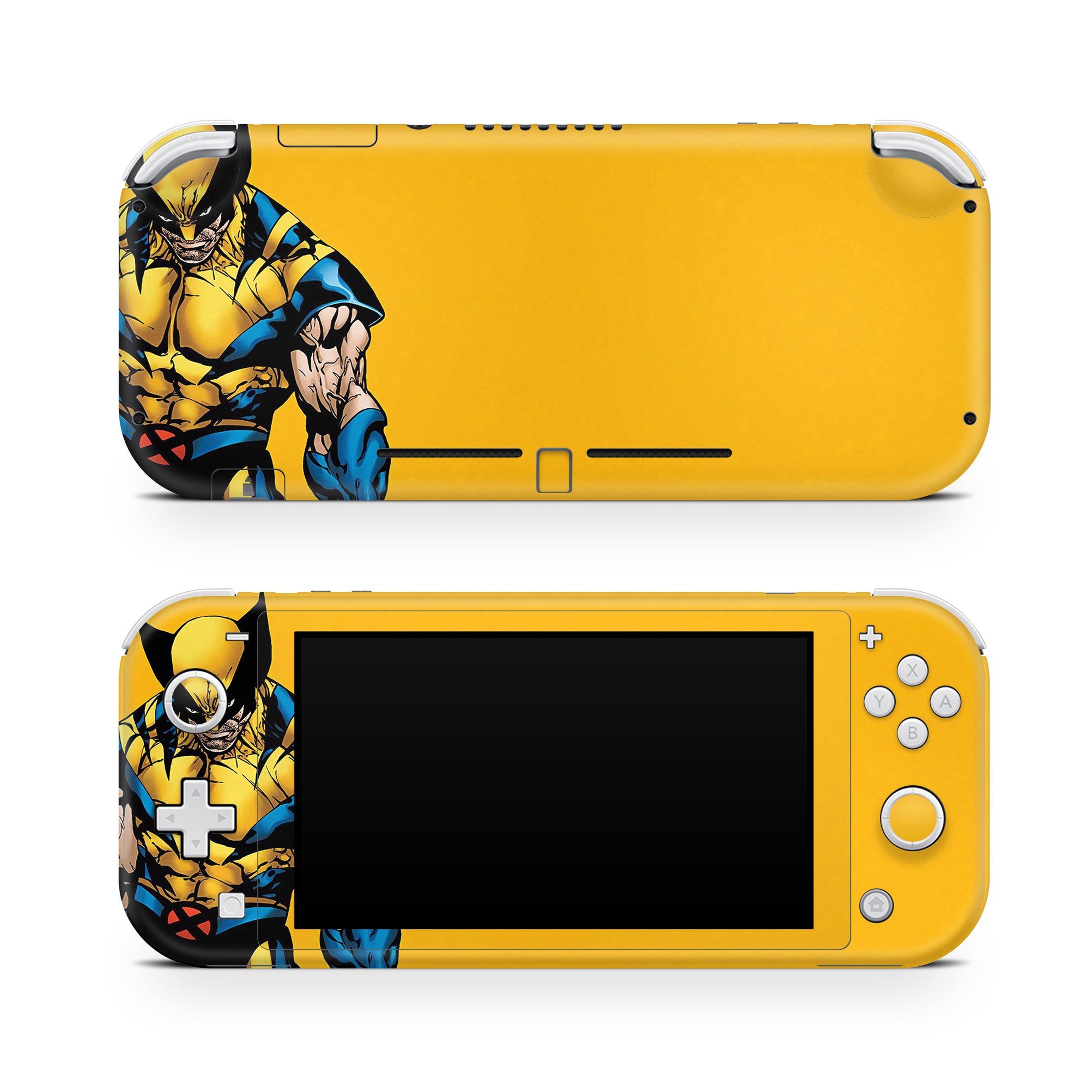 A video game skin featuring a Metallic Fury Claws 1 design for the Nintendo Switch Lite.