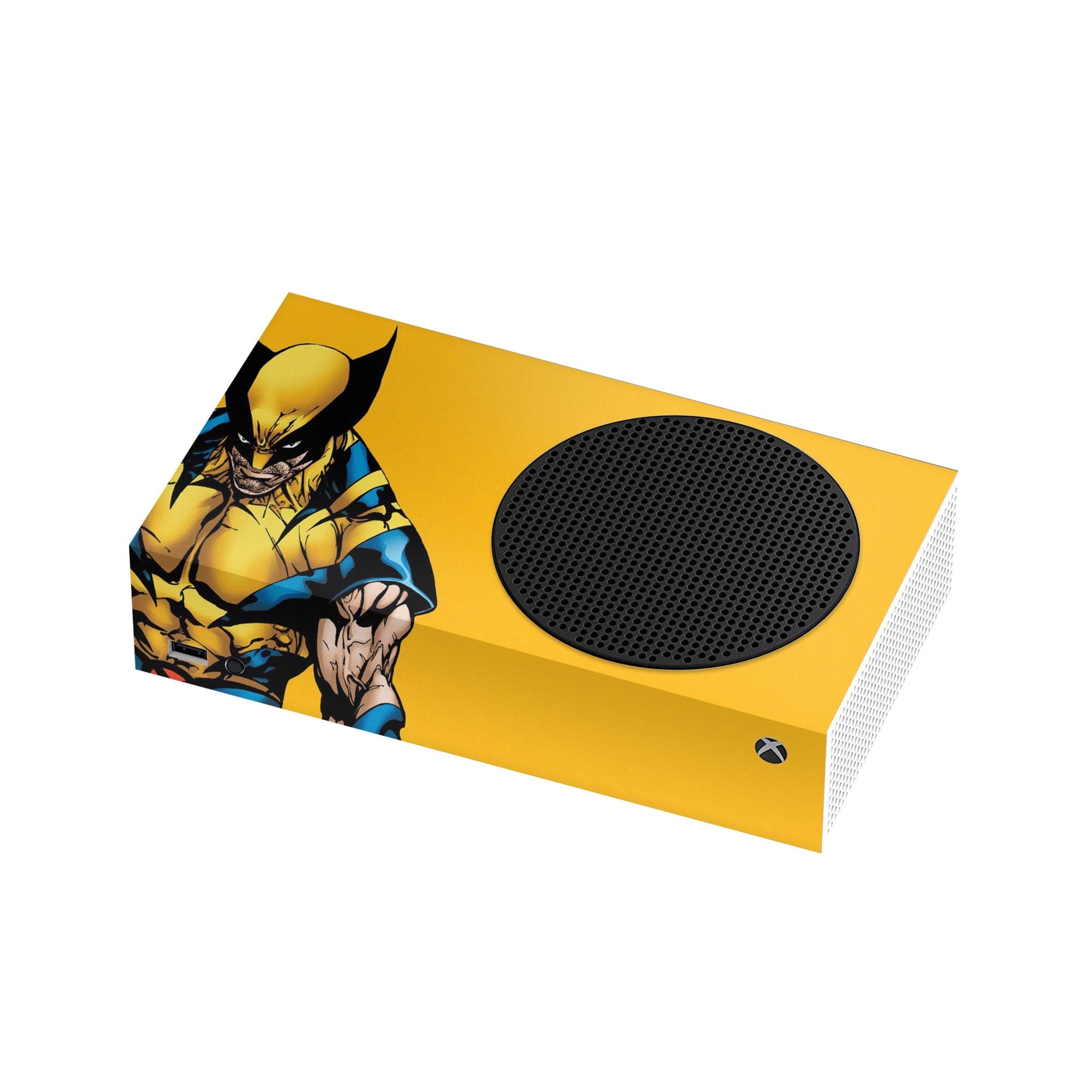 A video game skin featuring a Metallic Fury Claws 1 design for the Xbox Series S.