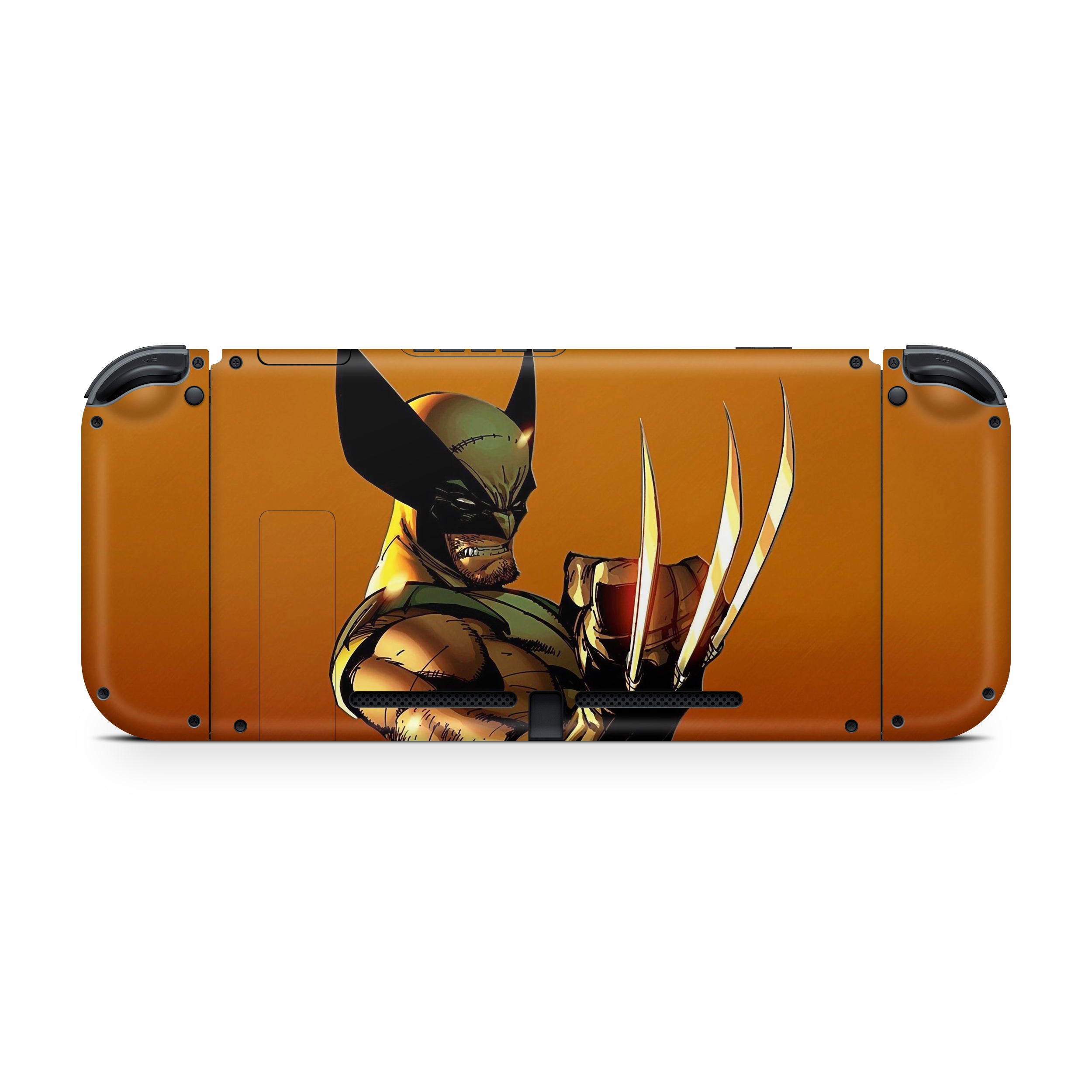 A video game skin featuring a Metallic Fury Claws 3 design for the Nintendo Switch.