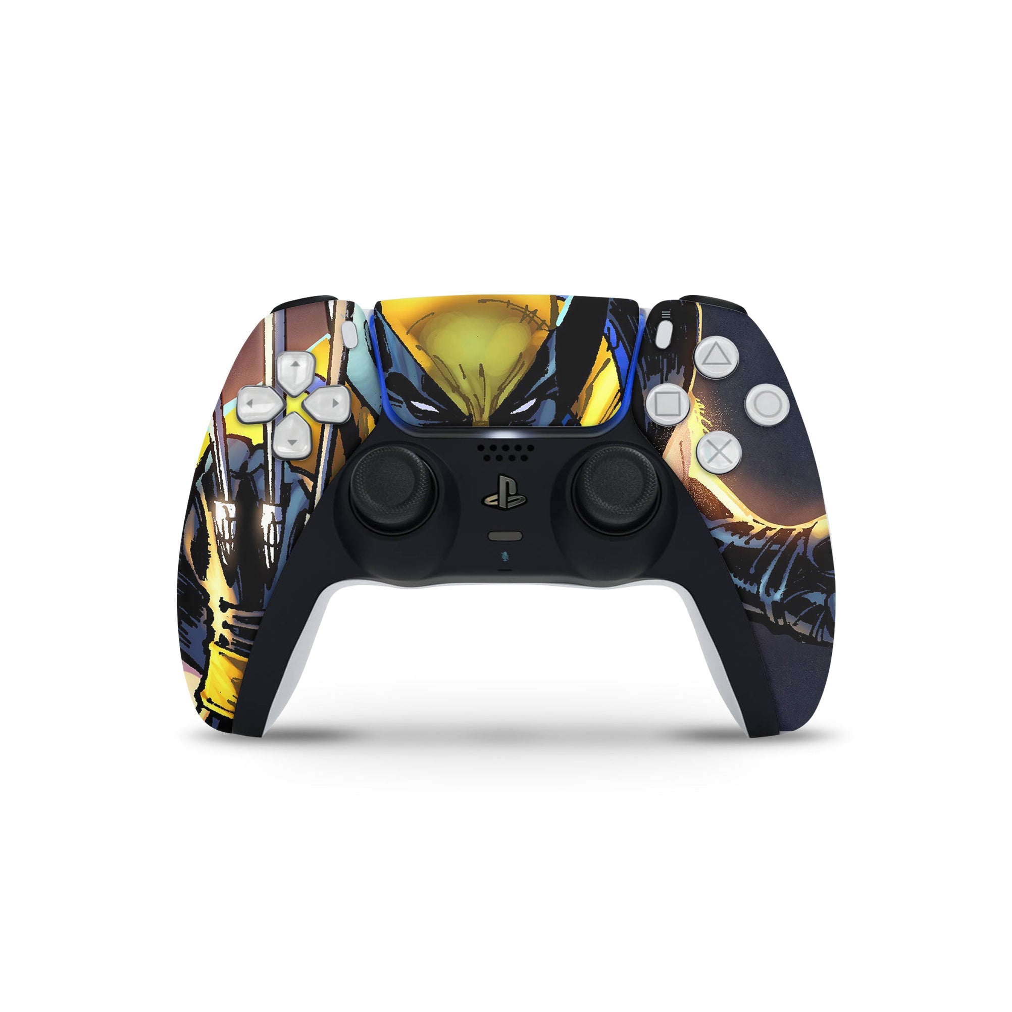 A video game skin featuring a Metallic Fury Claws 5 design for the PS5 Controller.