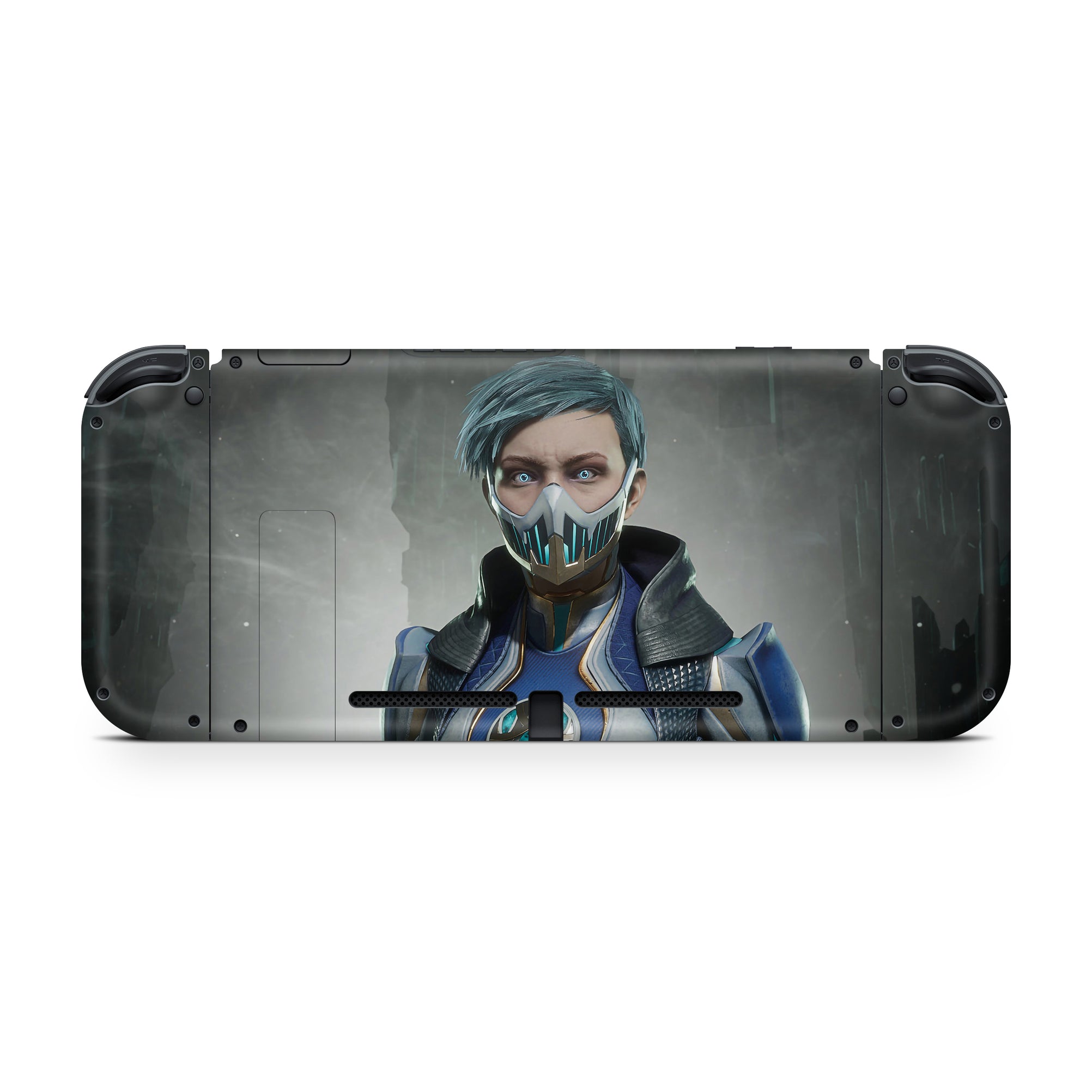 A video game skin featuring a Cryomancer design for the Nintendo Switch.