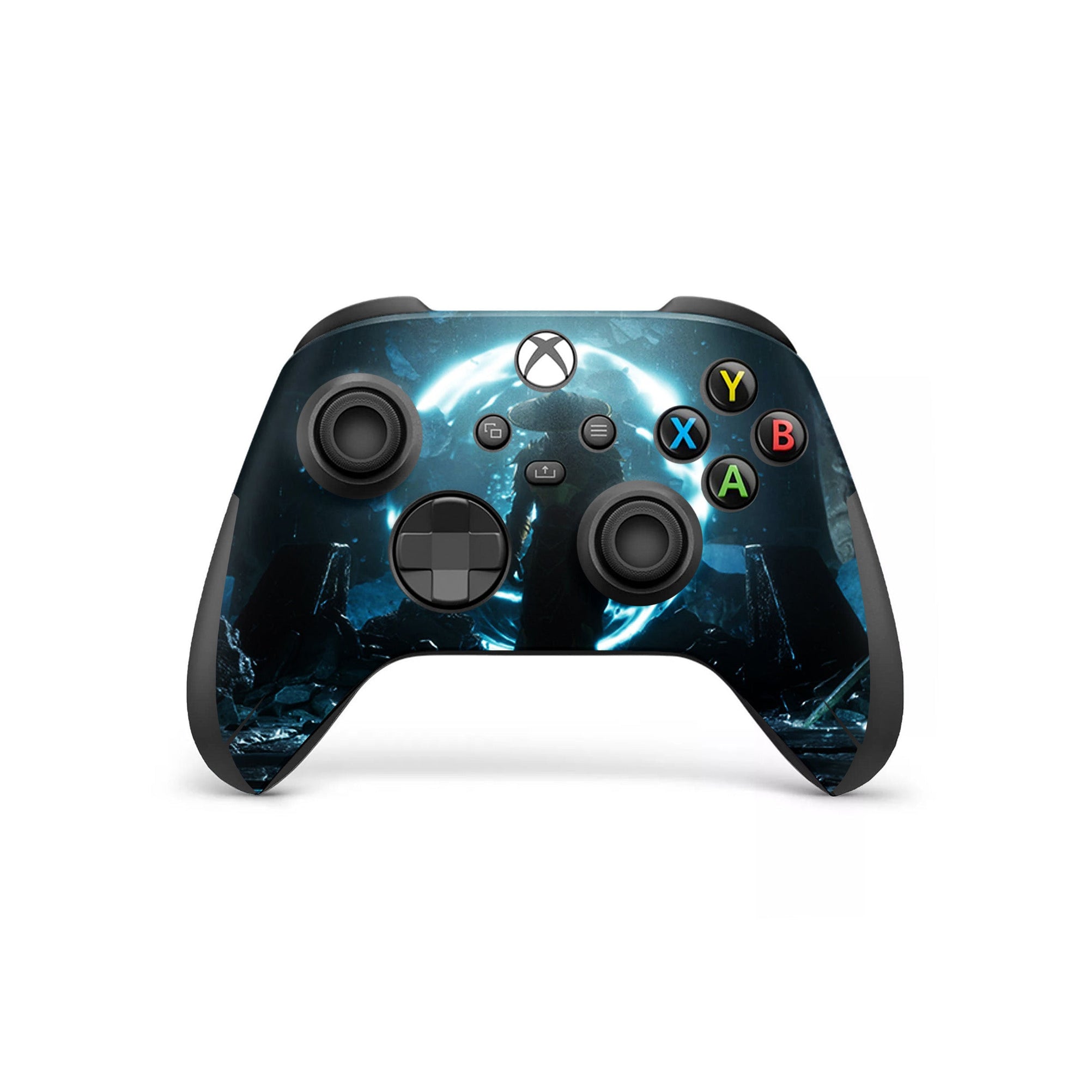 A video game skin featuring a Thunder God 1 design for the Xbox Series Wireless Controller.