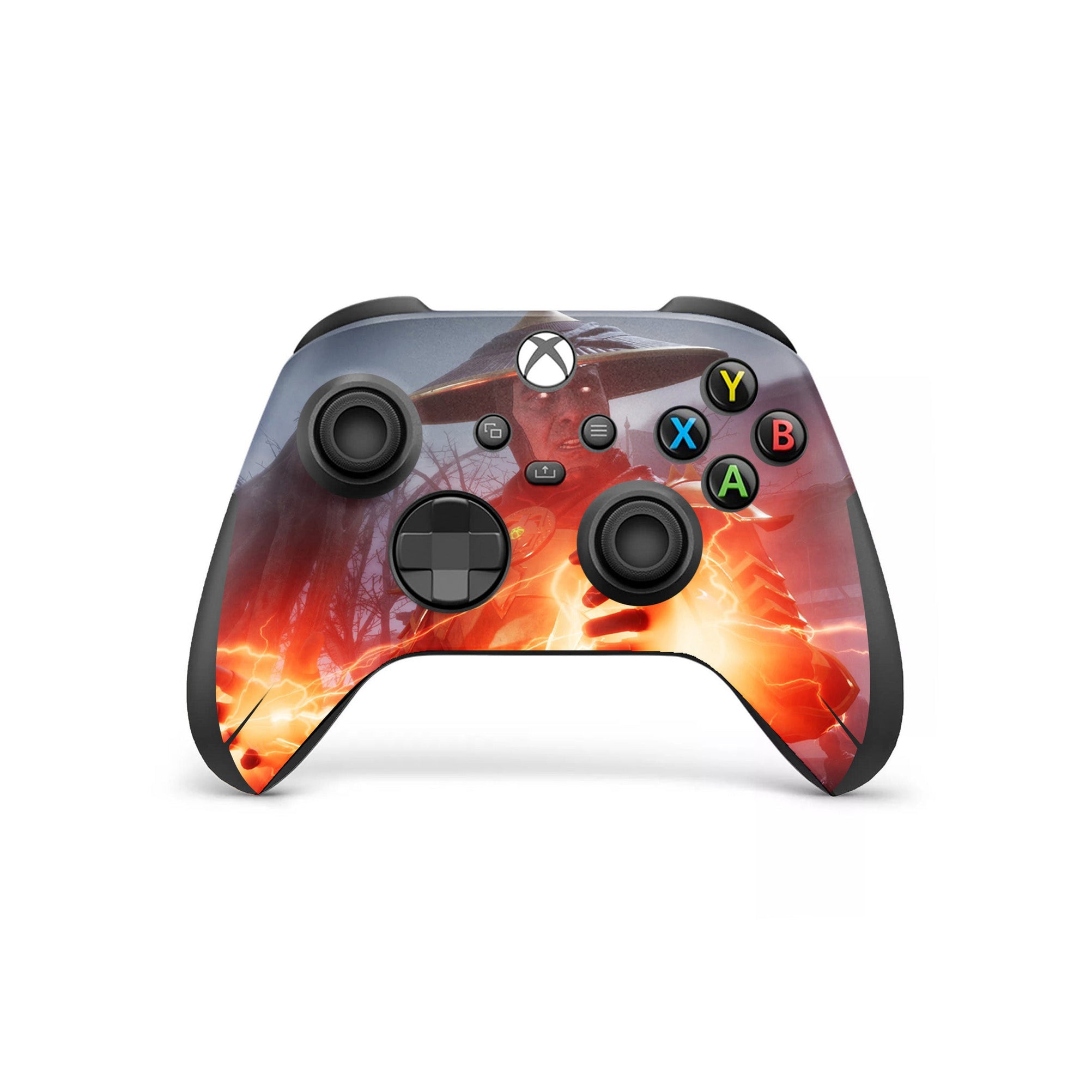 A video game skin featuring a Thunder God 2 design for the Xbox Series Wireless Controller.