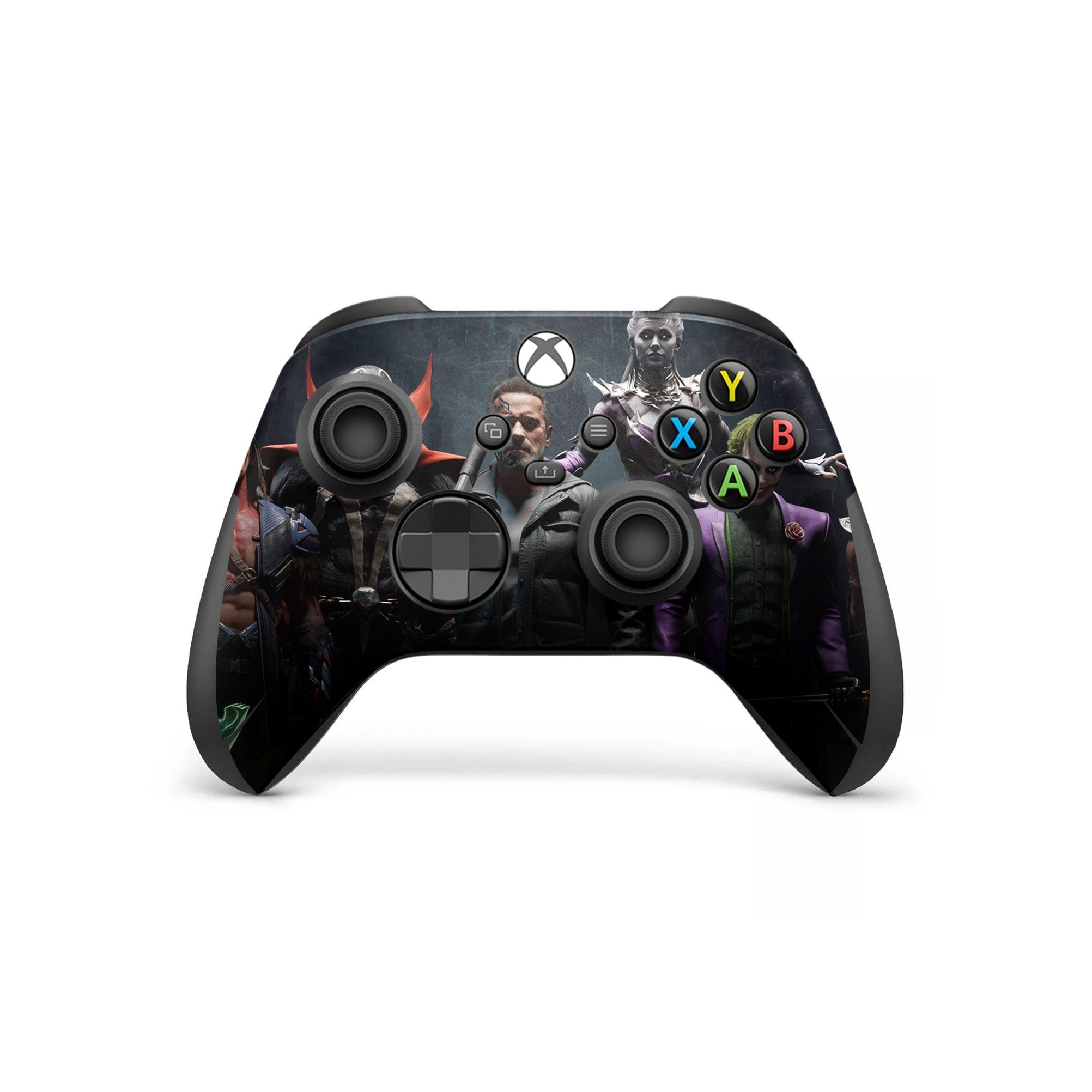 A video game skin featuring a Ultimate Combat 11 design for the Xbox Series X Controller.