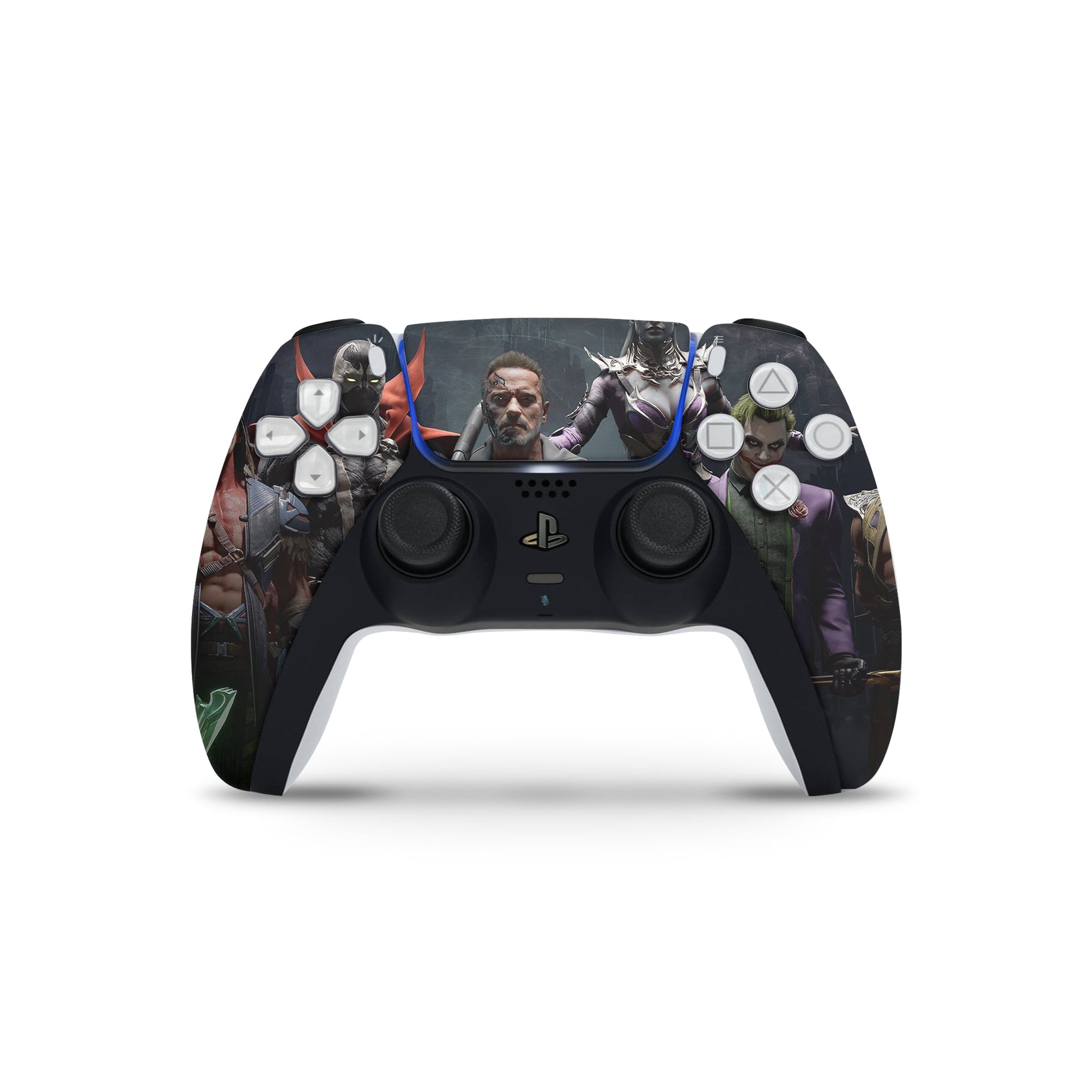 A video game skin featuring a Ultimate Combat 11 design for the PS5 Controller.