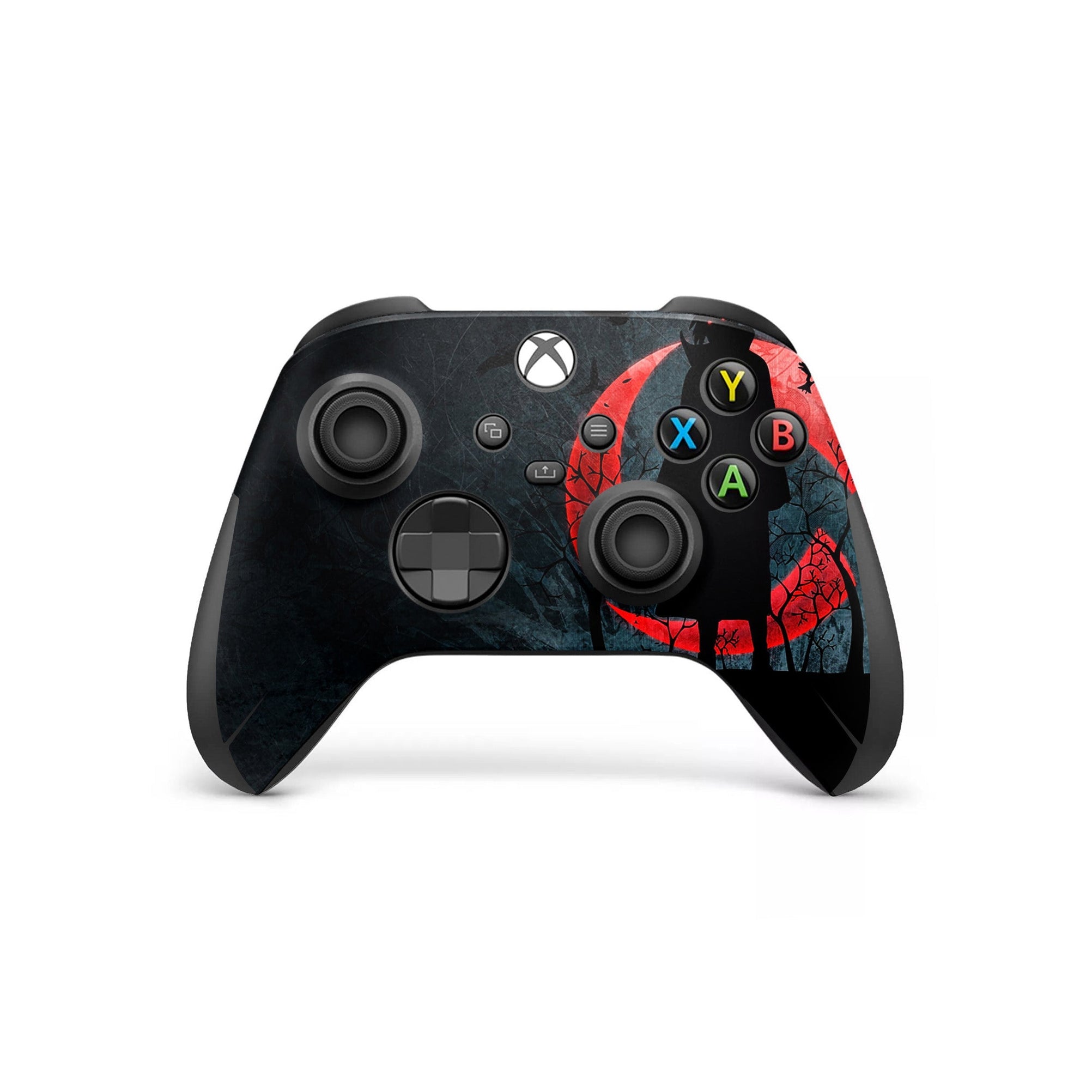 A video game skin featuring a Chakra Blaze design for the Xbox Series X Controller.