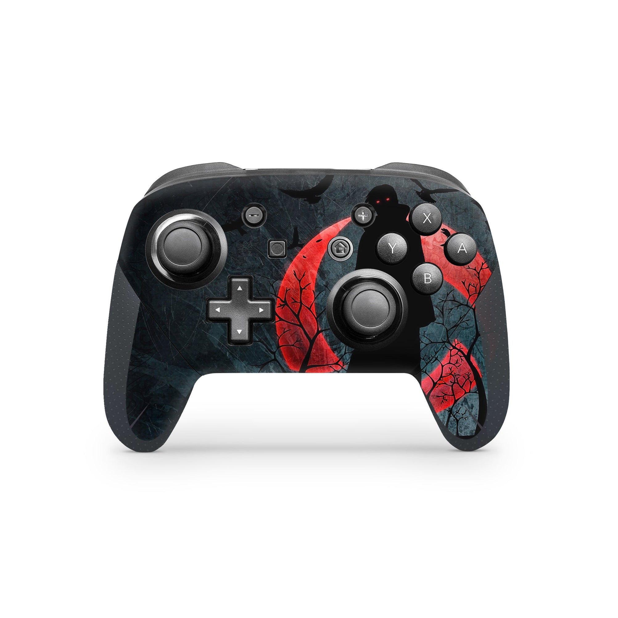 A video game skin featuring a Chakra Blaze design for the Nintendo Switch Pro Controller.