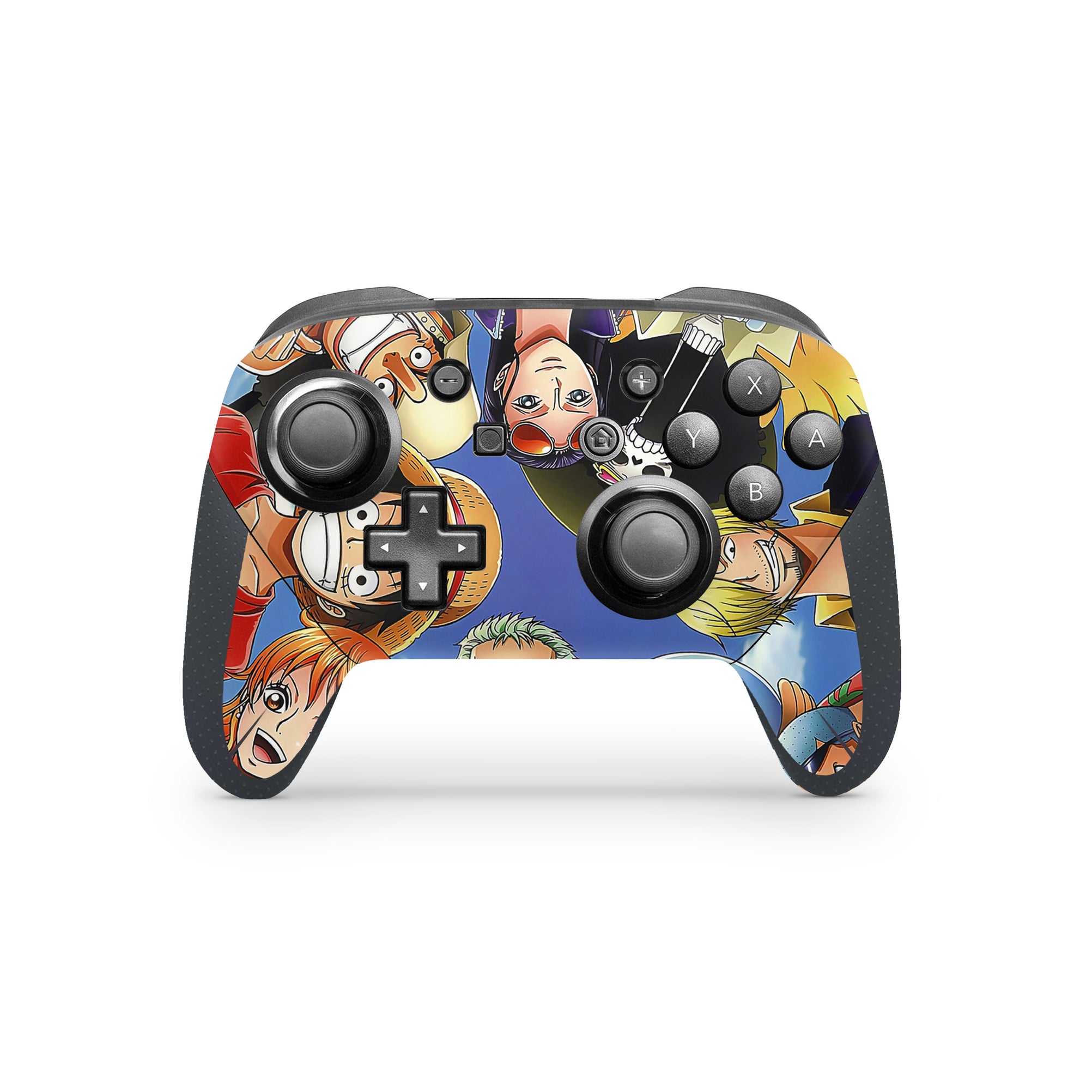 A video game skin featuring a Grand Line Adventure 1 design for the Nintendo Switch Pro Controller.