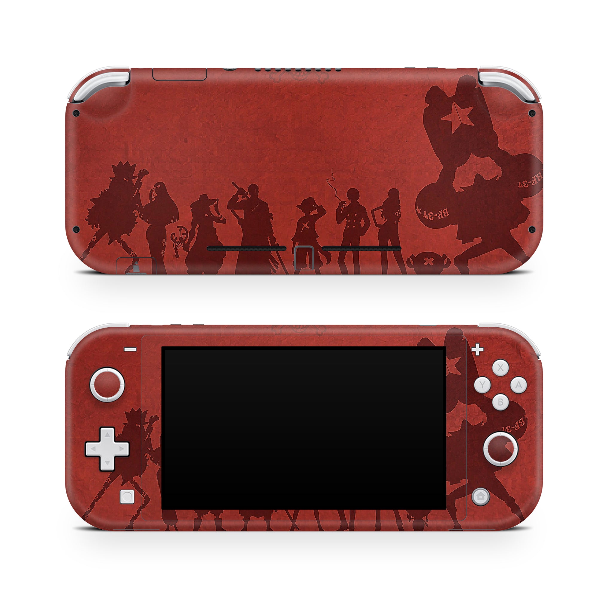 A video game skin featuring a Grand Line Adventure 2 design for the Nintendo Switch Lite.