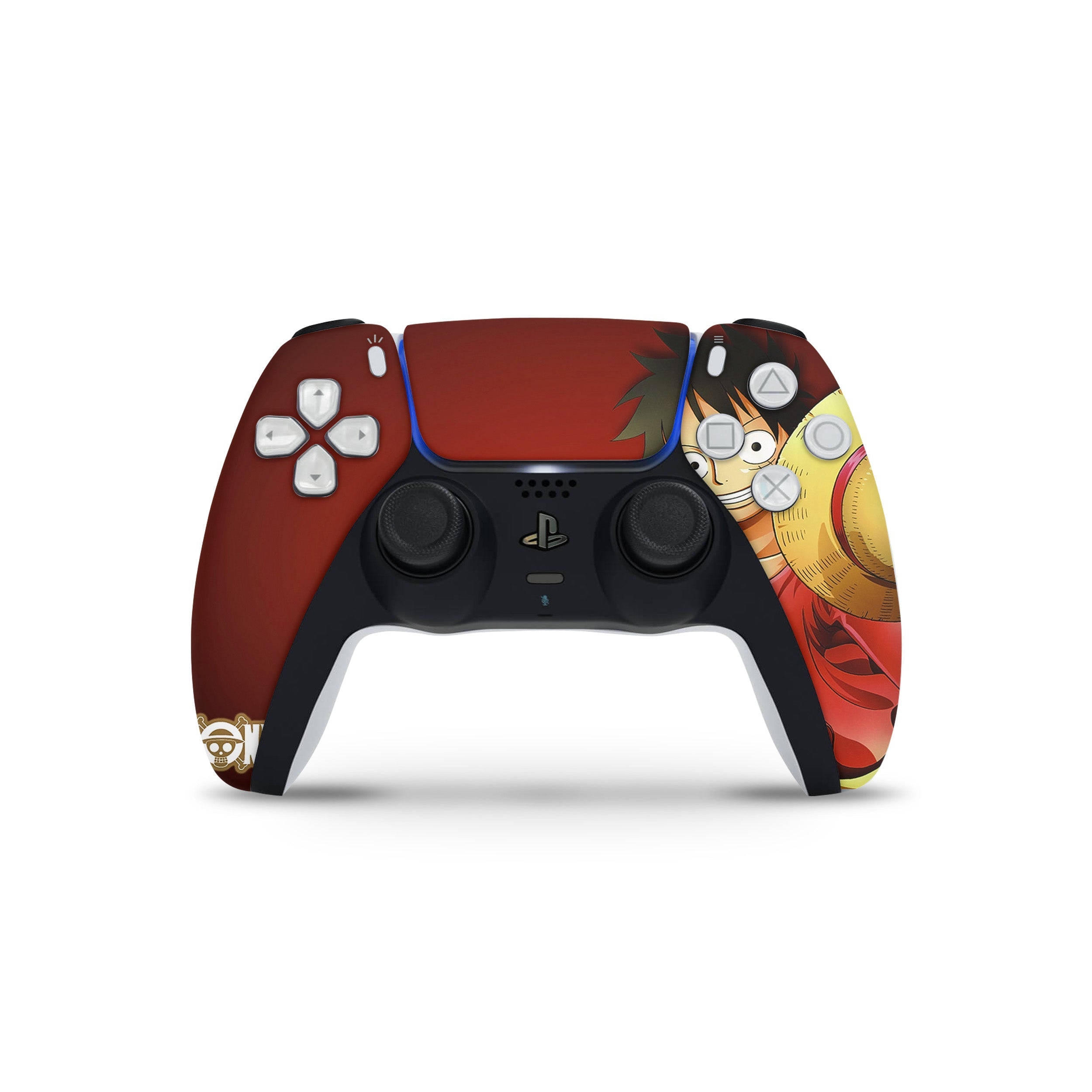 A video game skin featuring a Straw Hat Captain 6 design for the PS5 Controller.