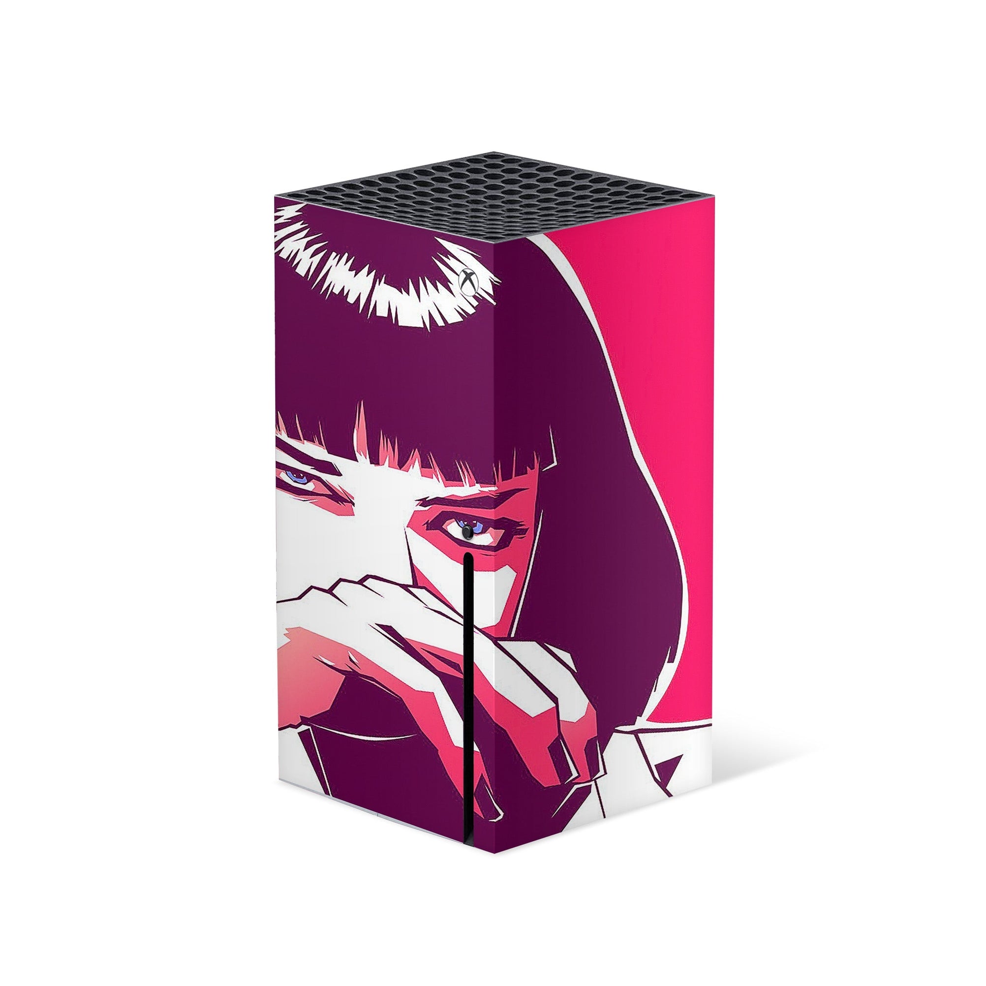 A video game skin featuring a Pop Culture Icon design for the Xbox Series X.