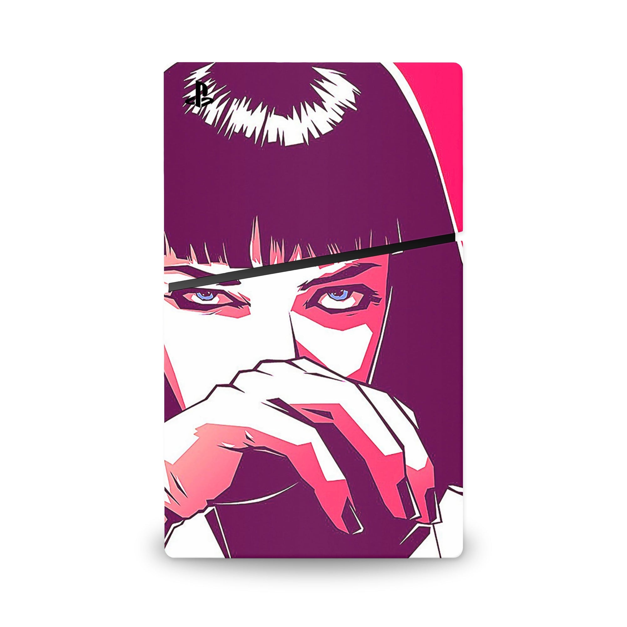 A video game skin featuring a Pop Culture Icon design for the PS5 Slim Digital.