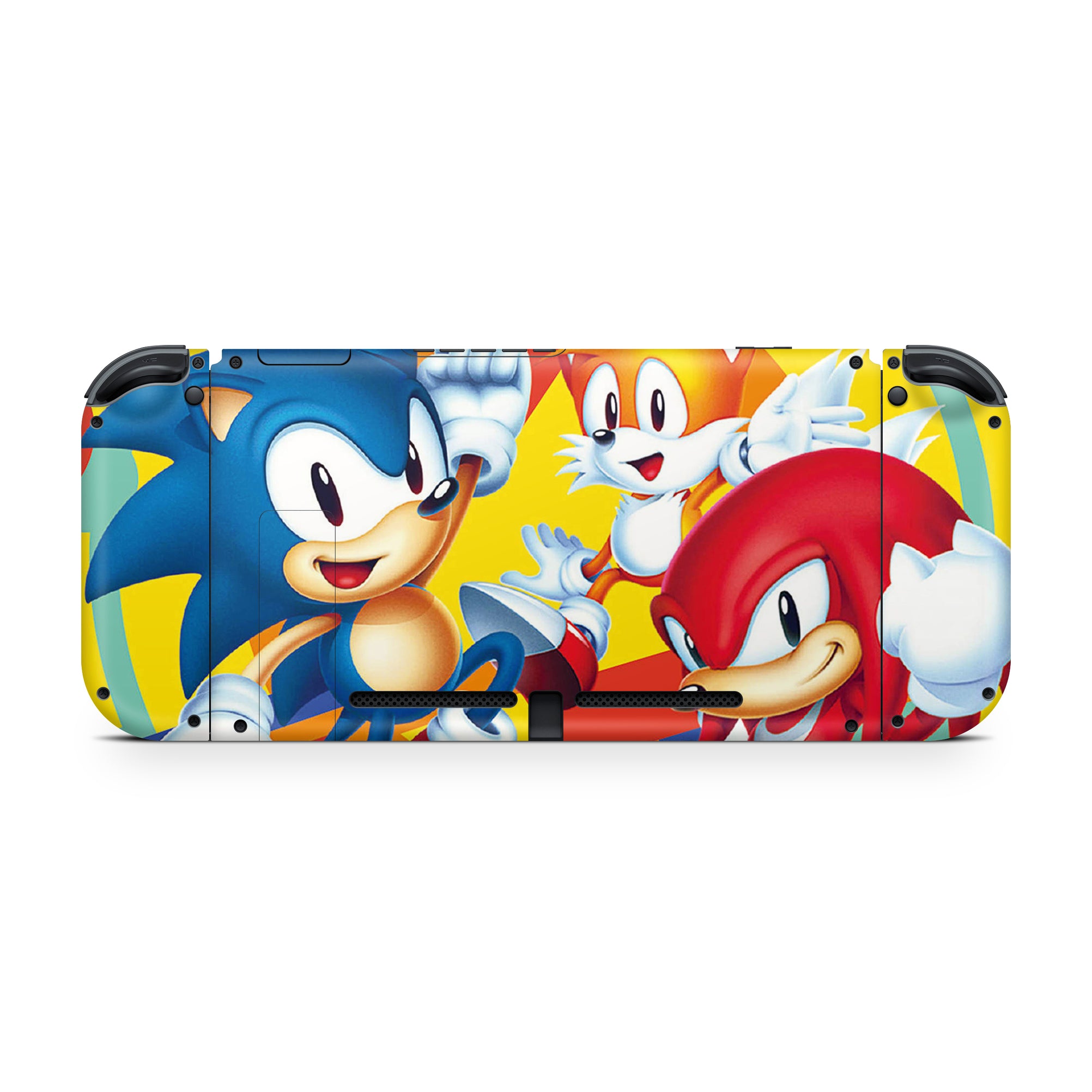 A video game skin featuring a Blue Blur Speedster 5 design for the Nintendo Switch.