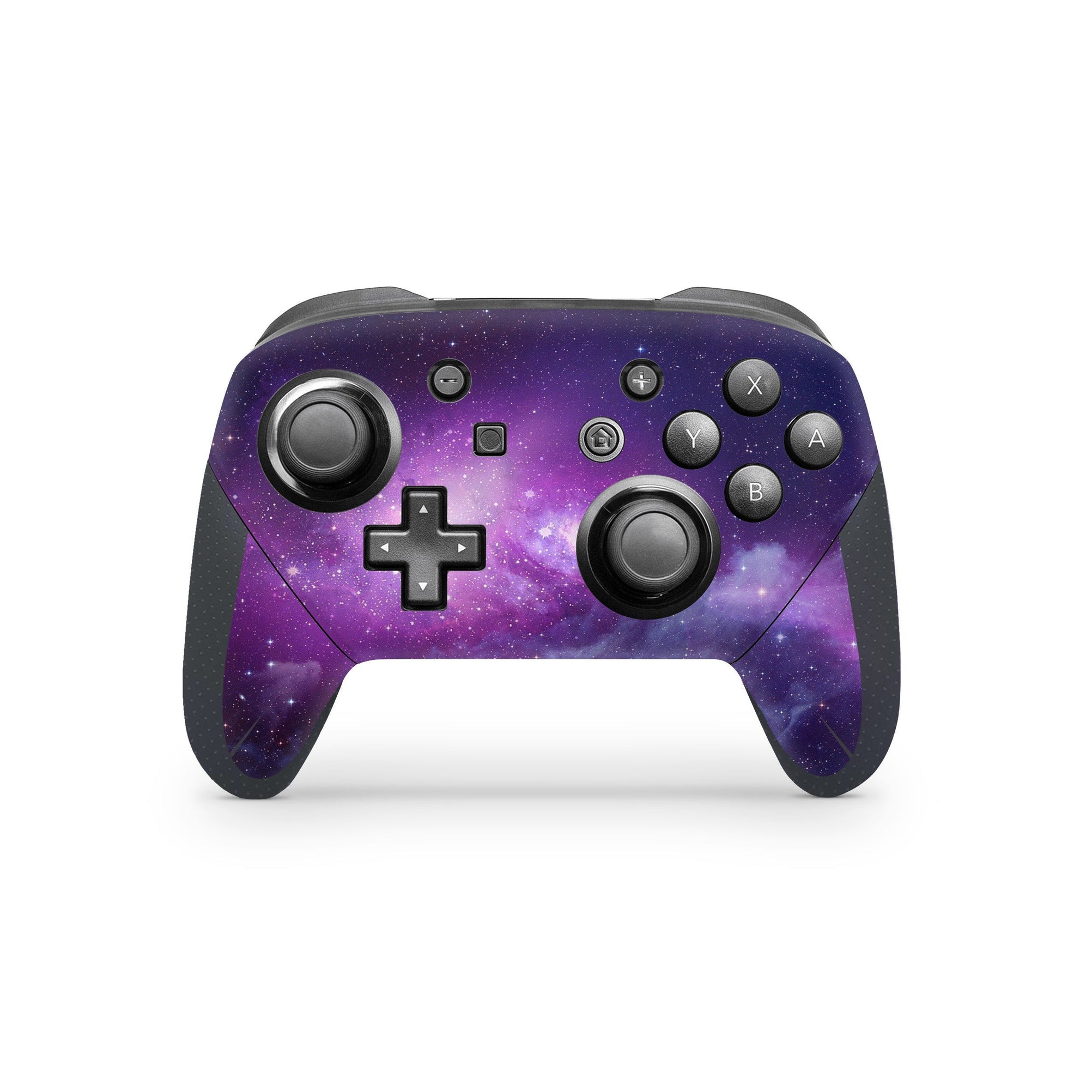 A video game skin featuring a Cosmic Wonders 18 design for the Nintendo Switch Pro Controller.