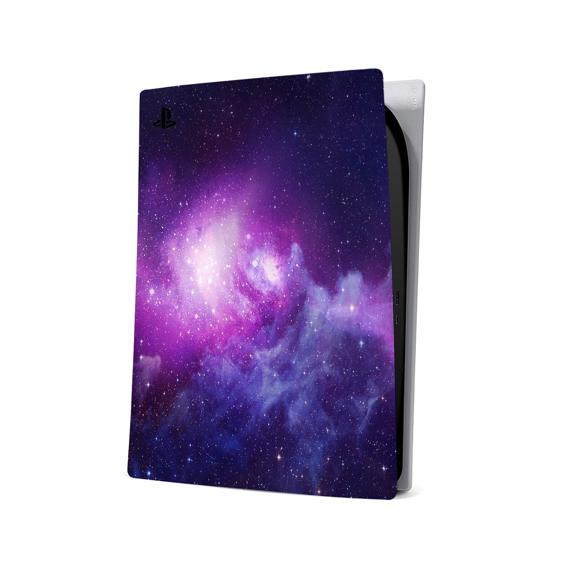 A video game skin featuring a Cosmic Wonders 18 design for the PS5.