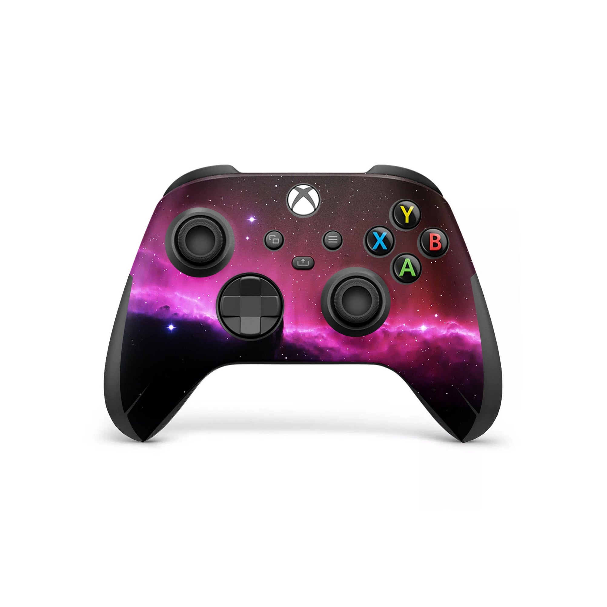 A video game skin featuring a Cosmic Wonders 30 design for the Xbox Series Wireless Controller.