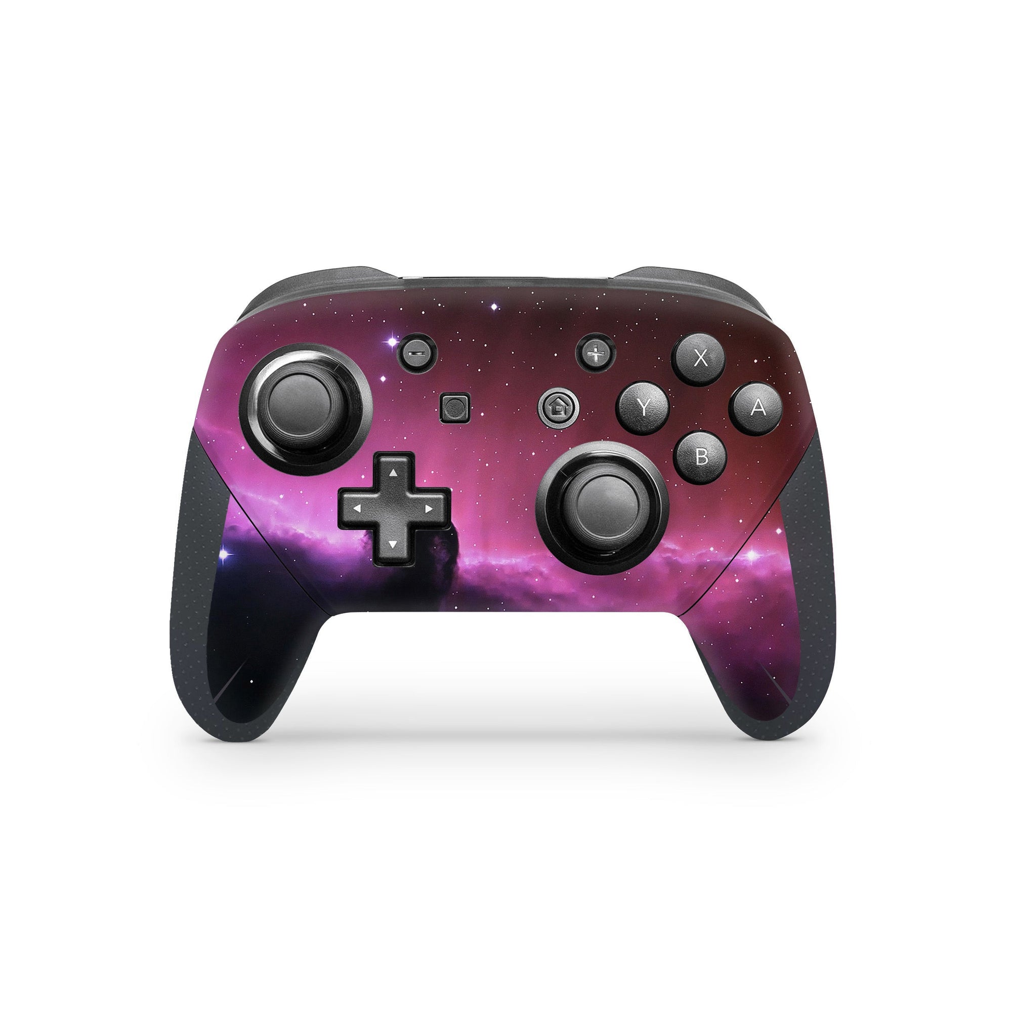 A video game skin featuring a Cosmic Wonders 30 design for the Nintendo Switch Pro Controller.