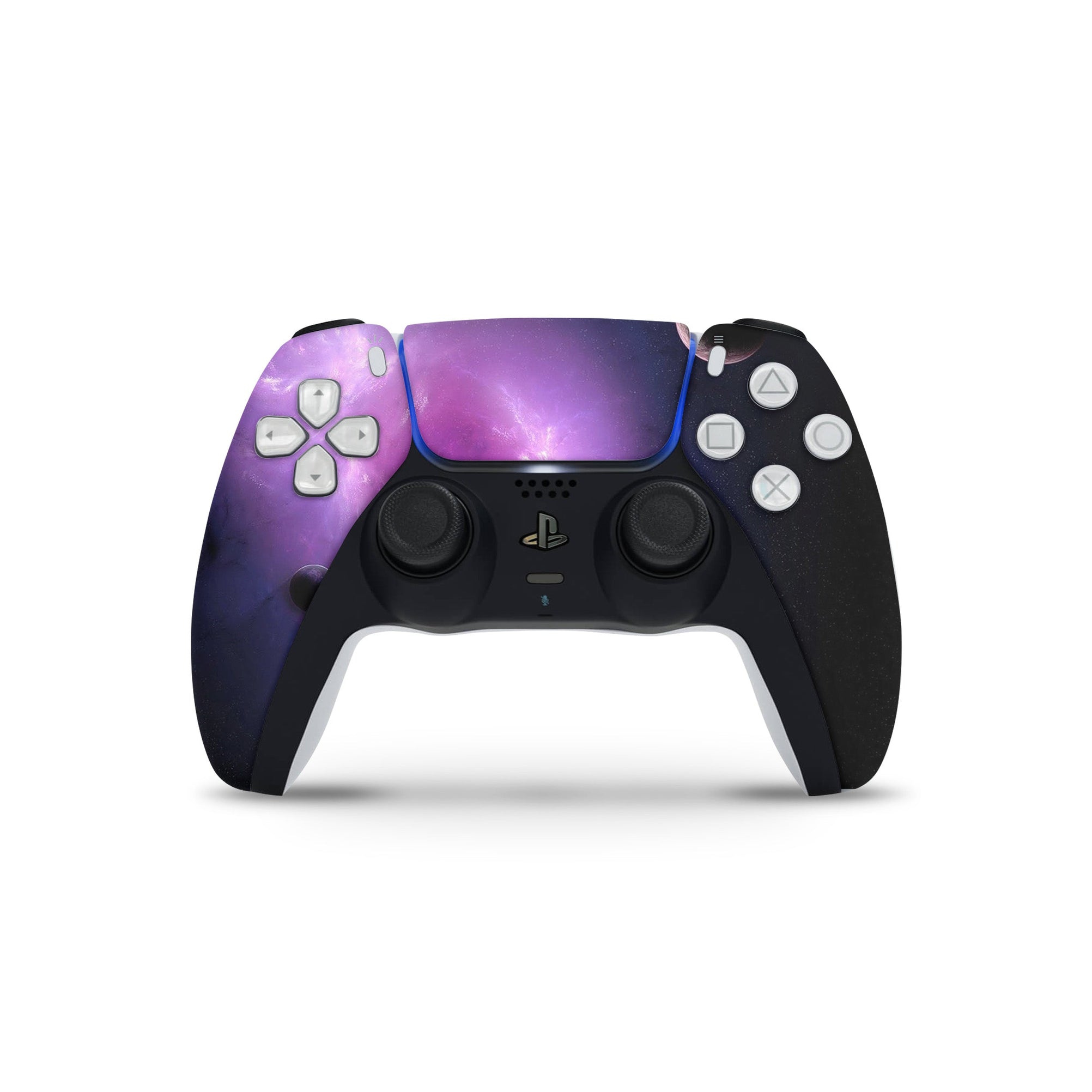 A video game skin featuring a Cosmic Wonders 31 design for the PS5 Controller.