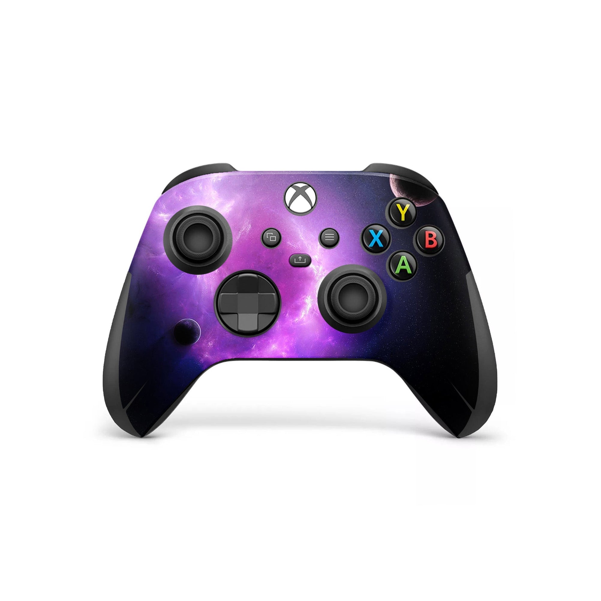 A video game skin featuring a Cosmic Wonders 31 design for the Xbox Series X Controller.