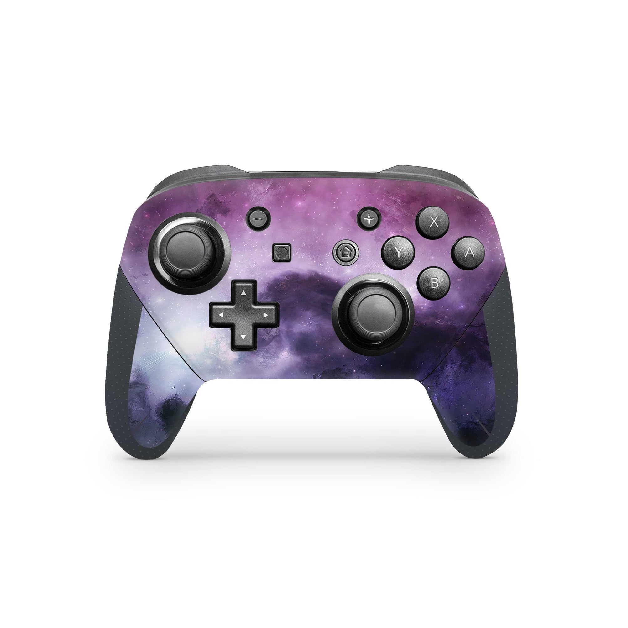 A video game skin featuring a Cosmic Wonders 4 design for the Nintendo Switch Pro Controller.