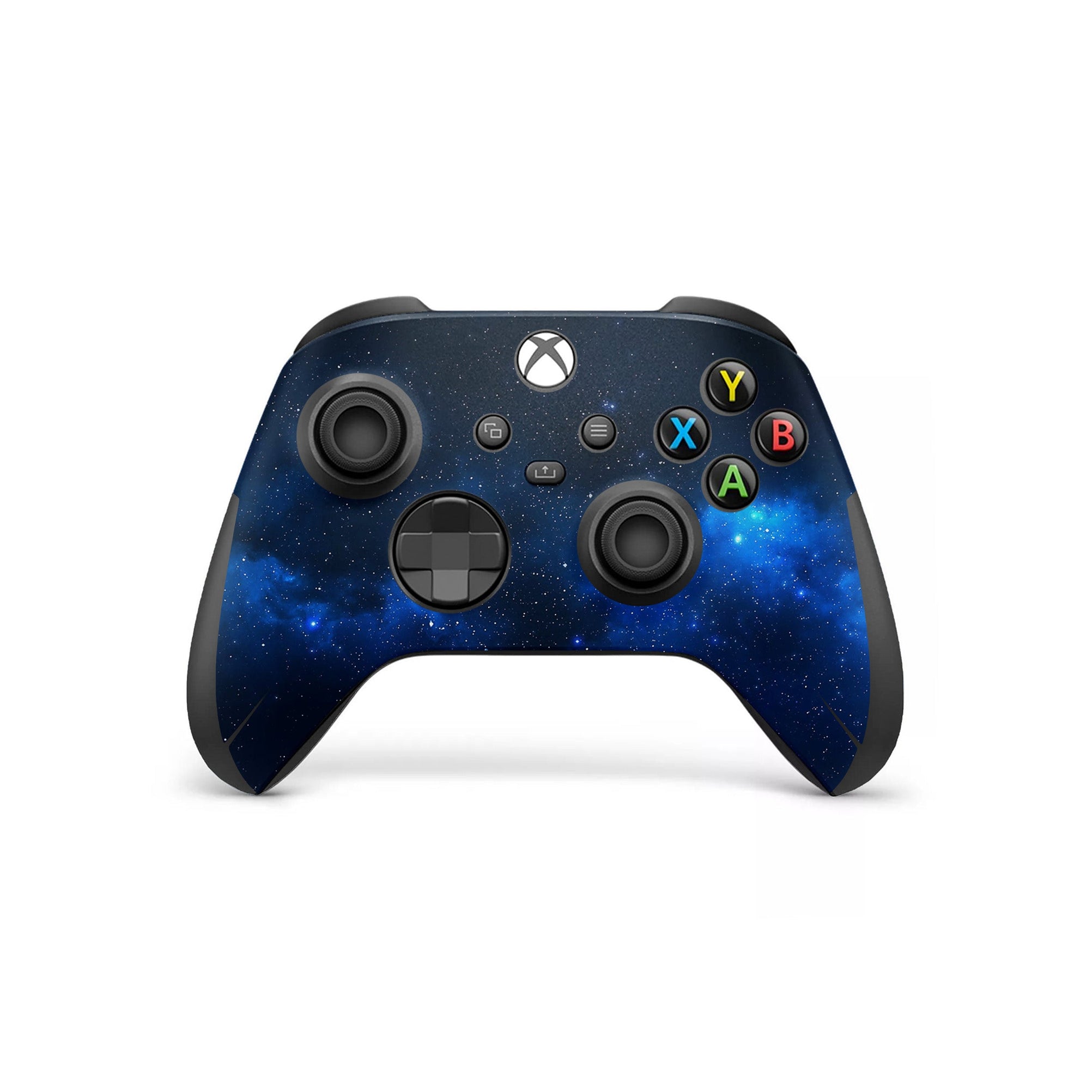 A video game skin featuring a Cosmic Wonders 6 design for the Xbox Series Wireless Controller.