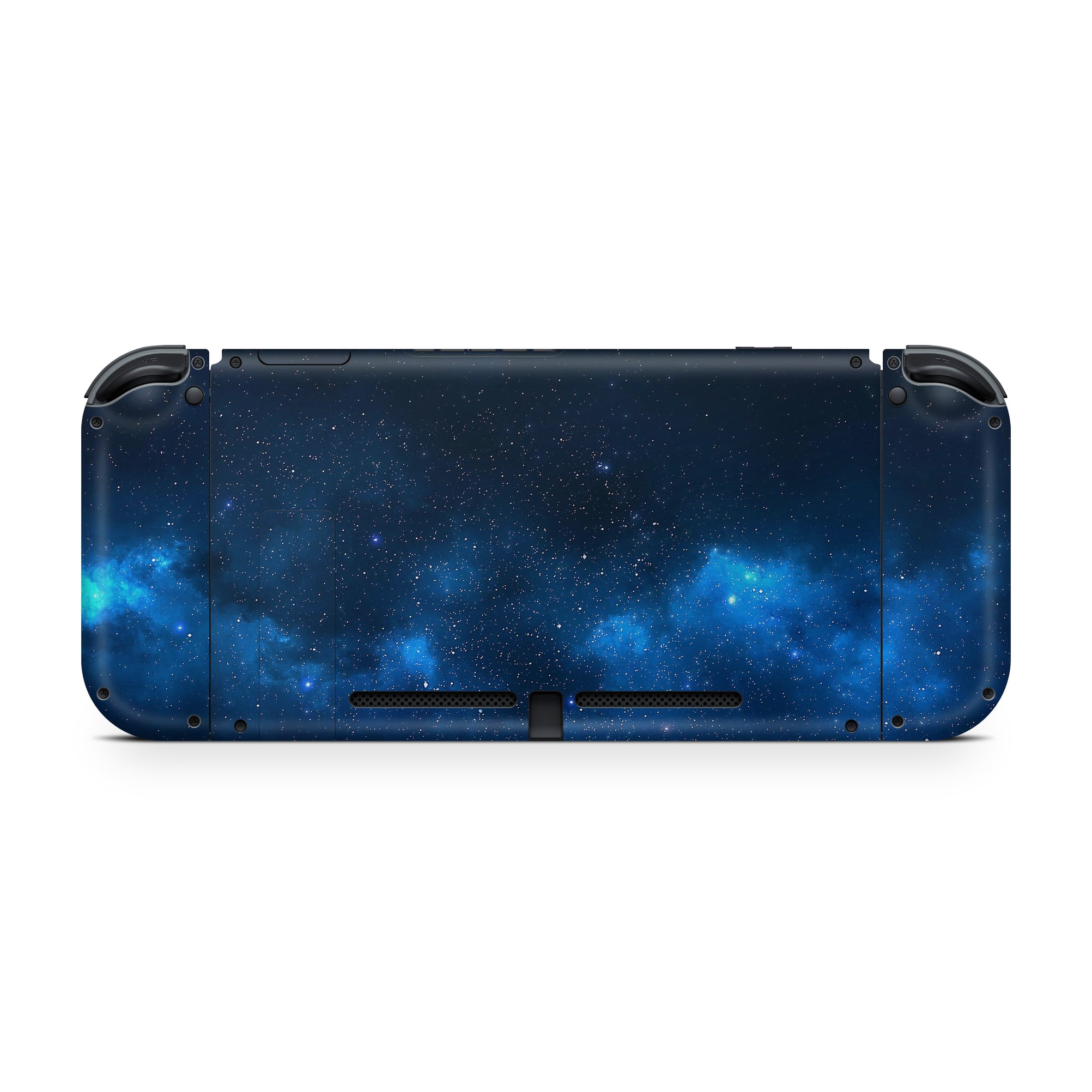 A video game skin featuring a Cosmic Wonders 6 design for the Nintendo Switch.