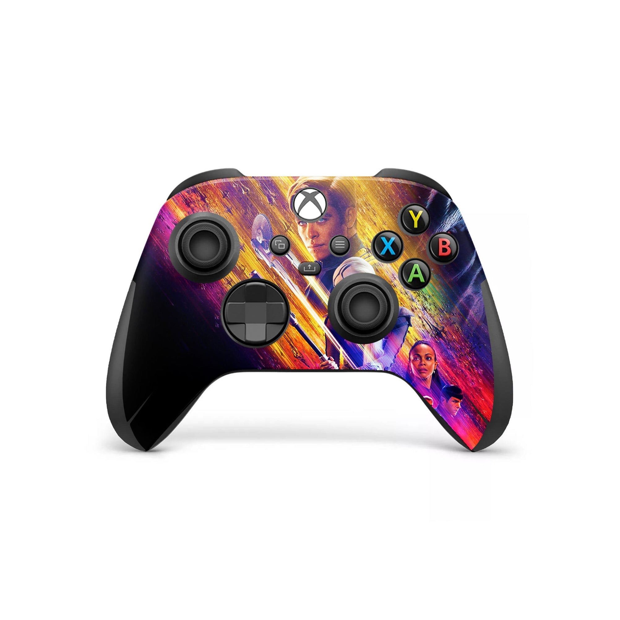 A video game skin featuring a Exploration Beyond 1 design for the Xbox Series X Controller.