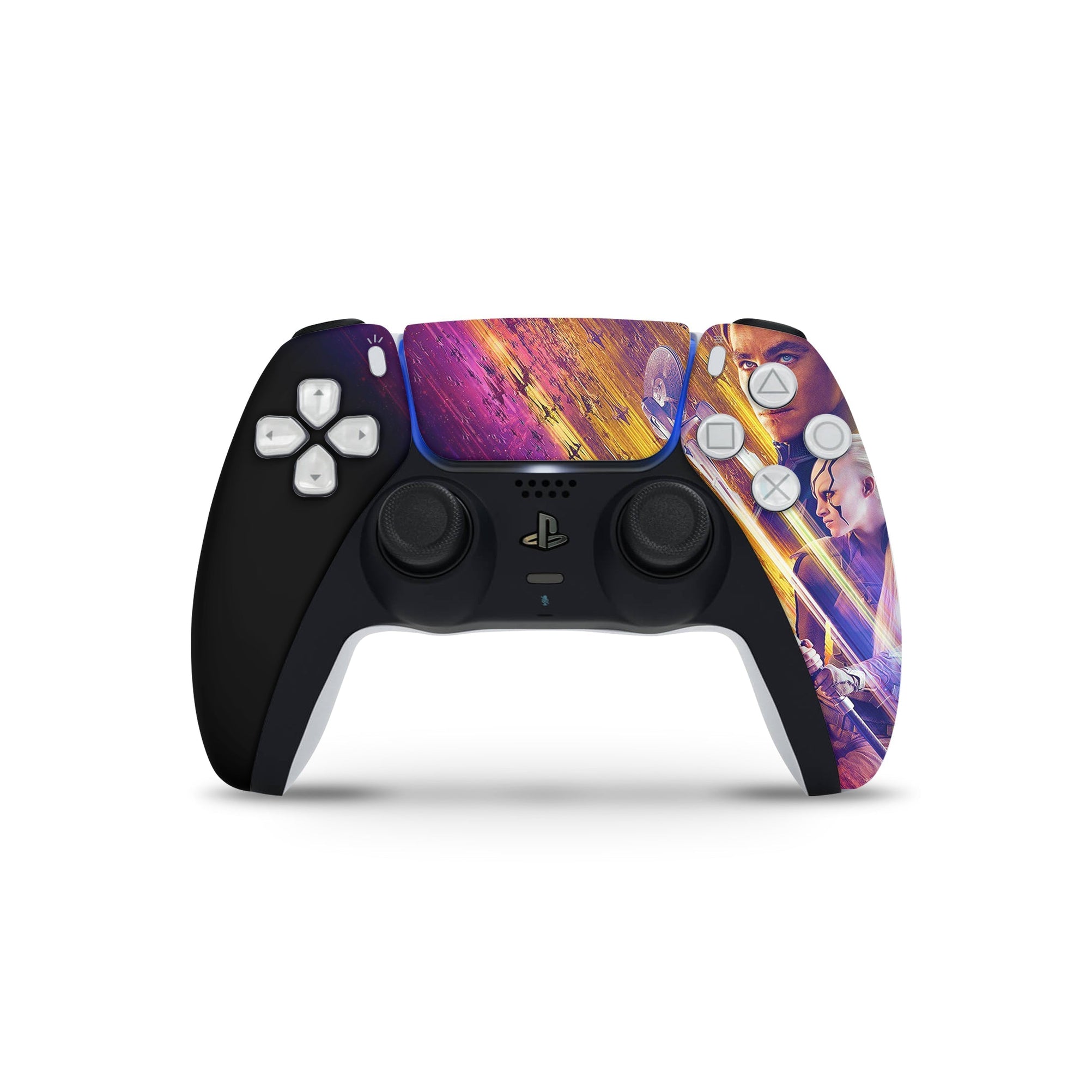 A video game skin featuring a Exploration Beyond 1 design for the PS5 Controller.