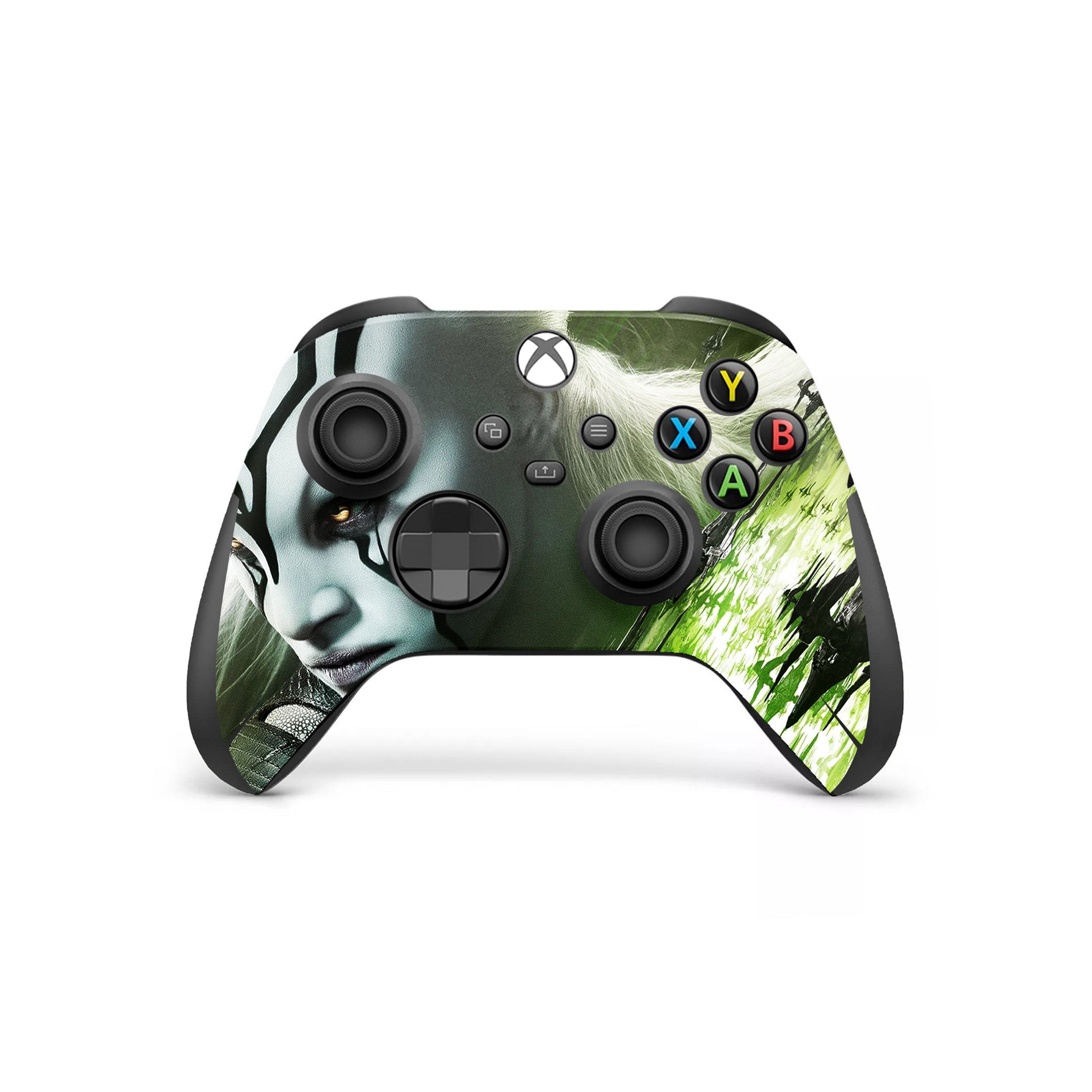 A video game skin featuring a Exploration Beyond 2 design for the Xbox Series Wireless Controller.