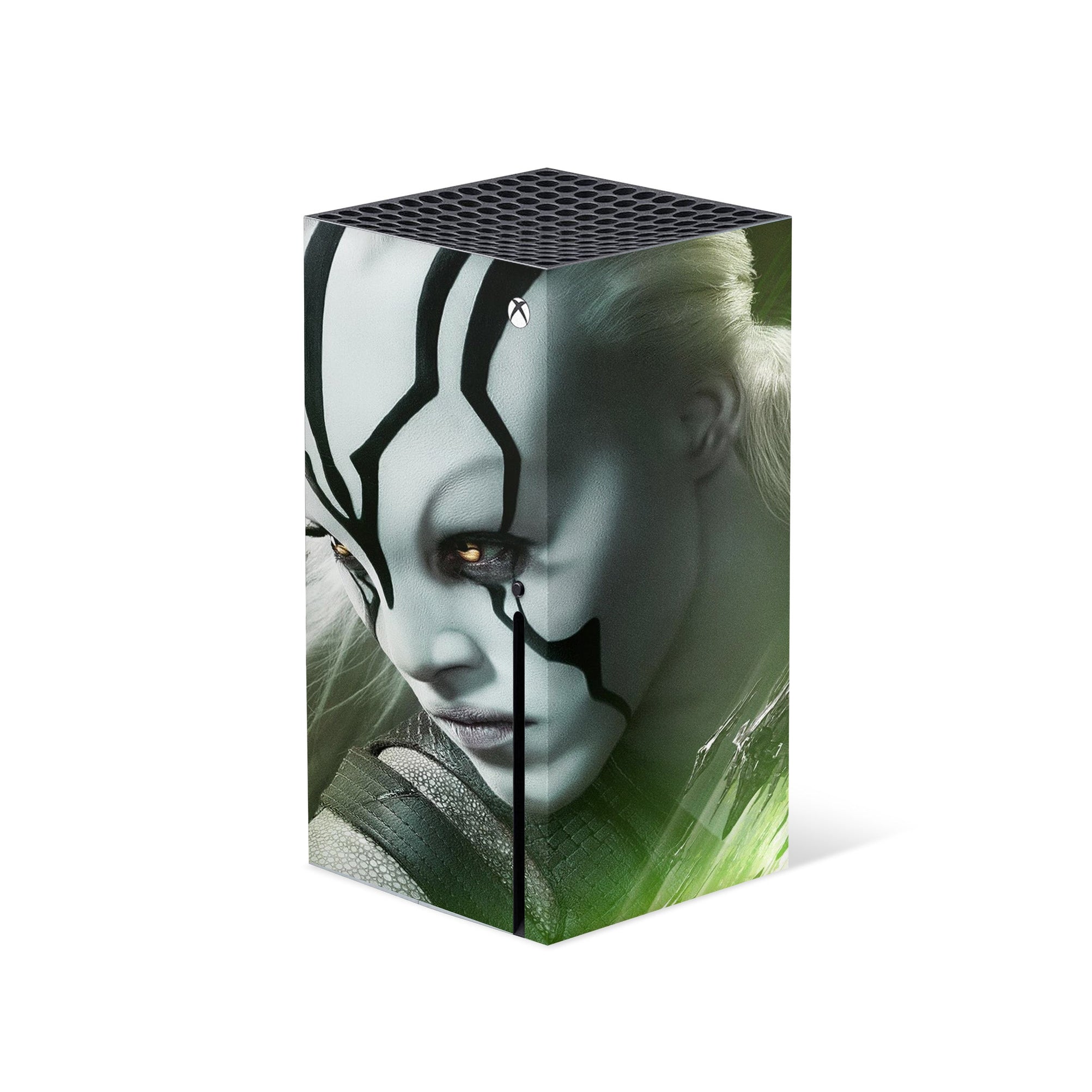 A video game skin featuring a Exploration Beyond 2 design for the Xbox Series X.