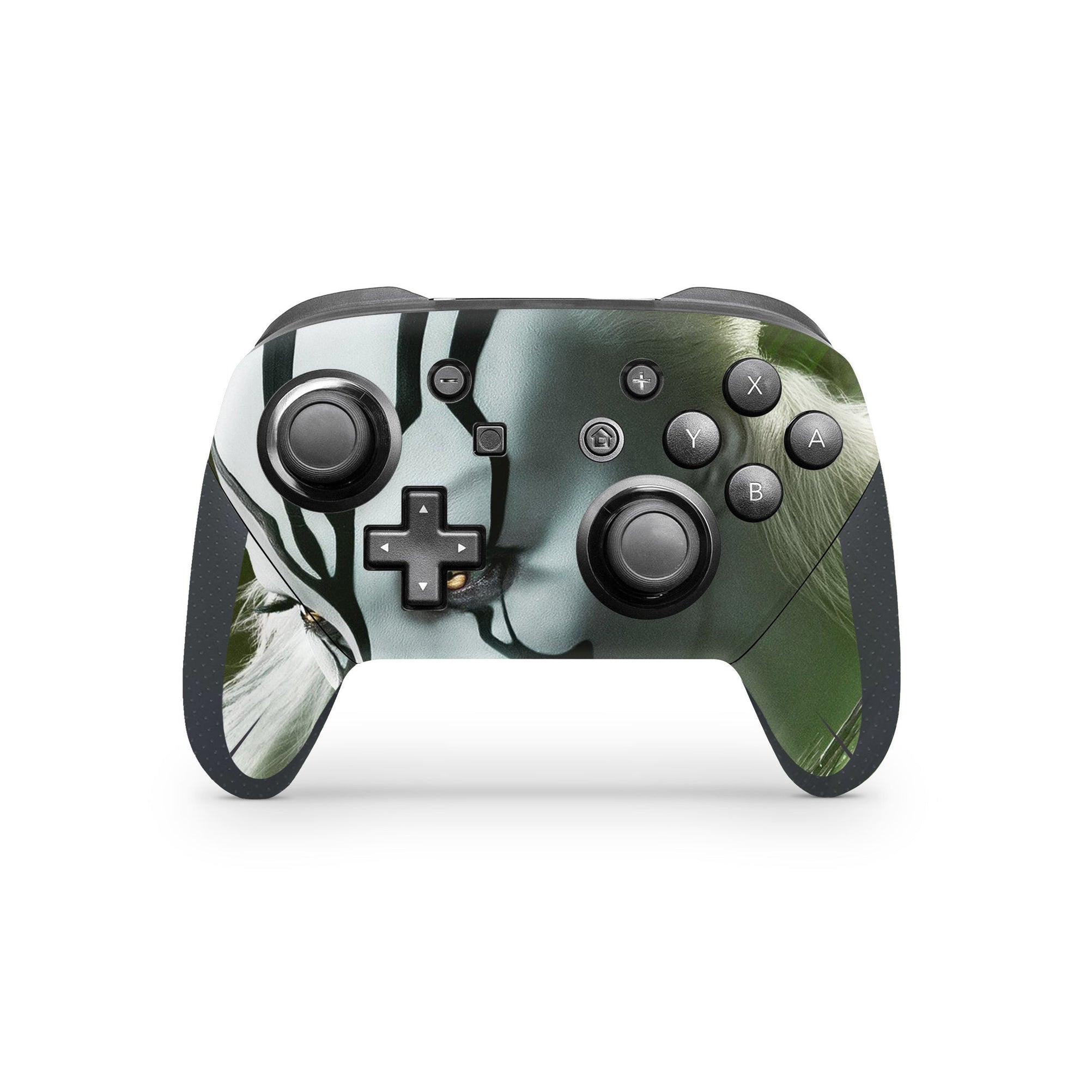 A video game skin featuring a Exploration Beyond 2 design for the Nintendo Switch Pro Controller.