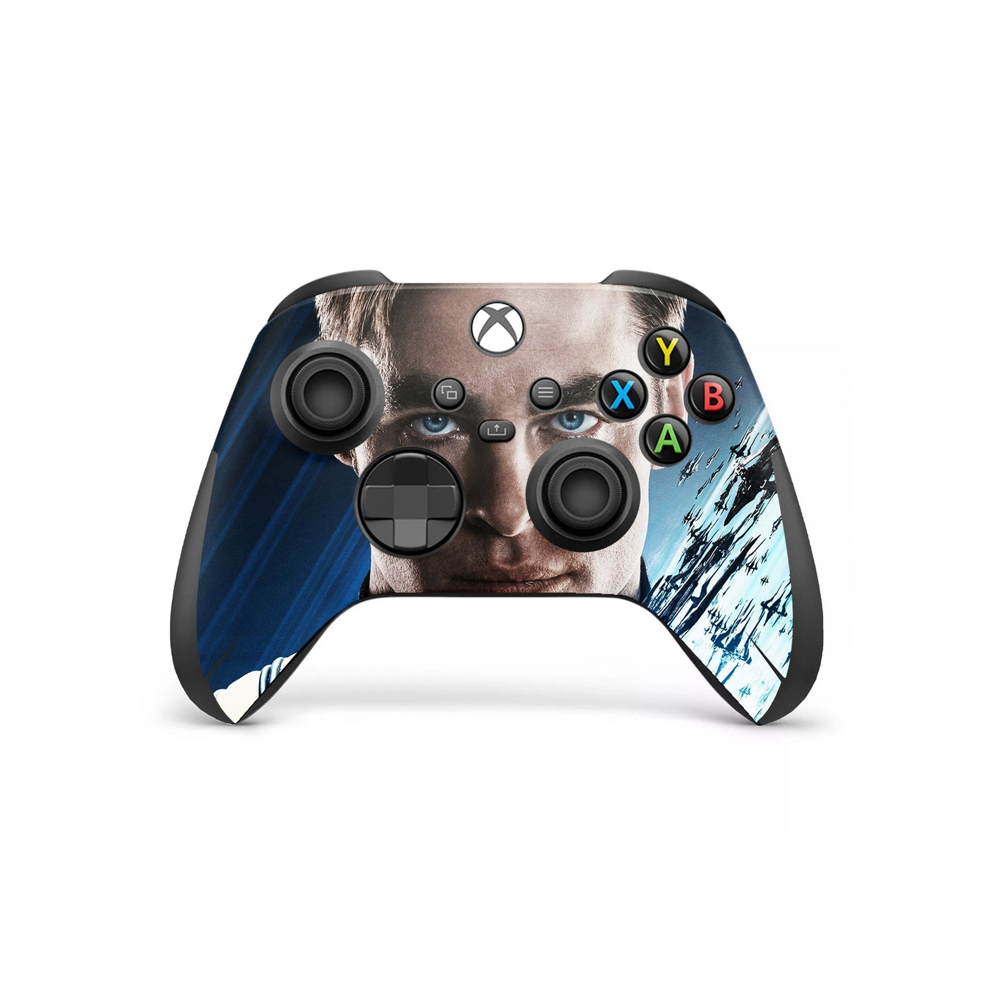 A video game skin featuring a Exploration Beyond 6 design for the Xbox Series X Controller.