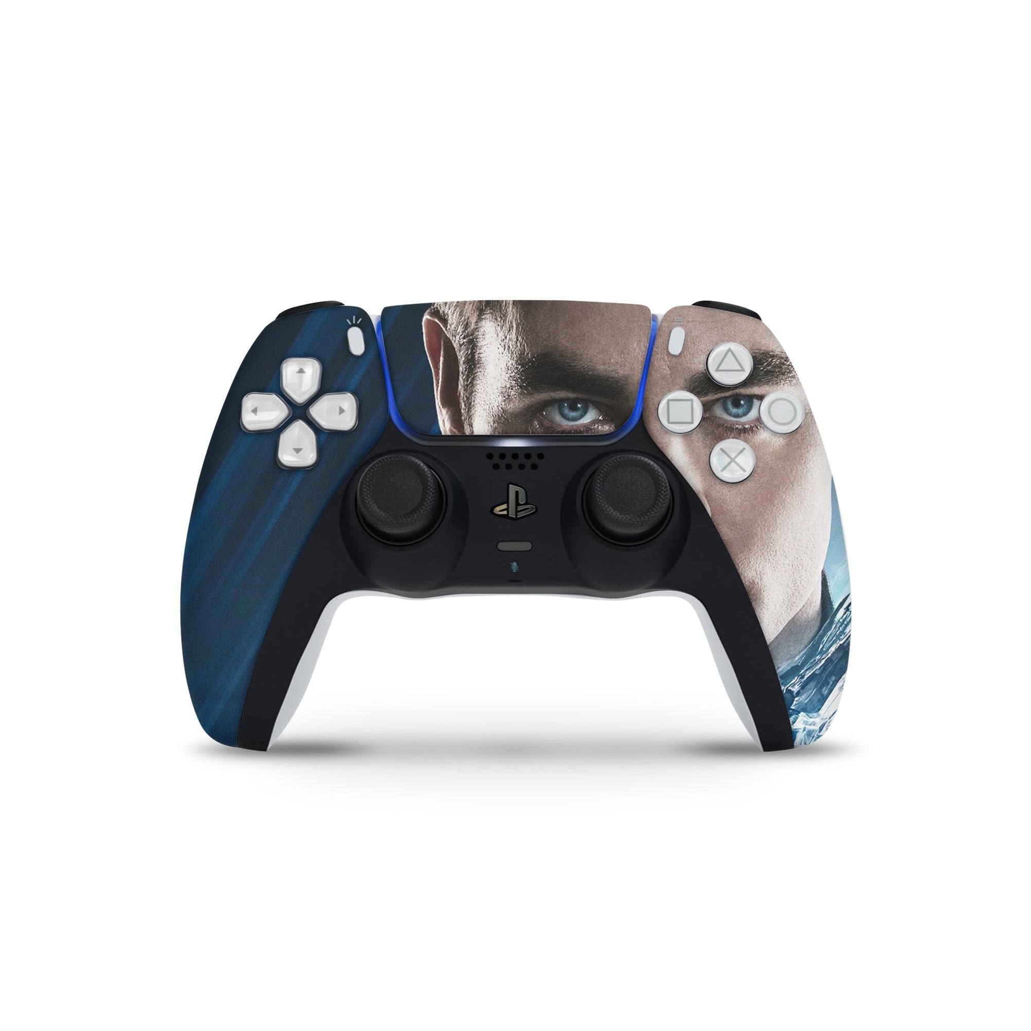 A video game skin featuring a Exploration Beyond 6 design for the PS5 Controller.