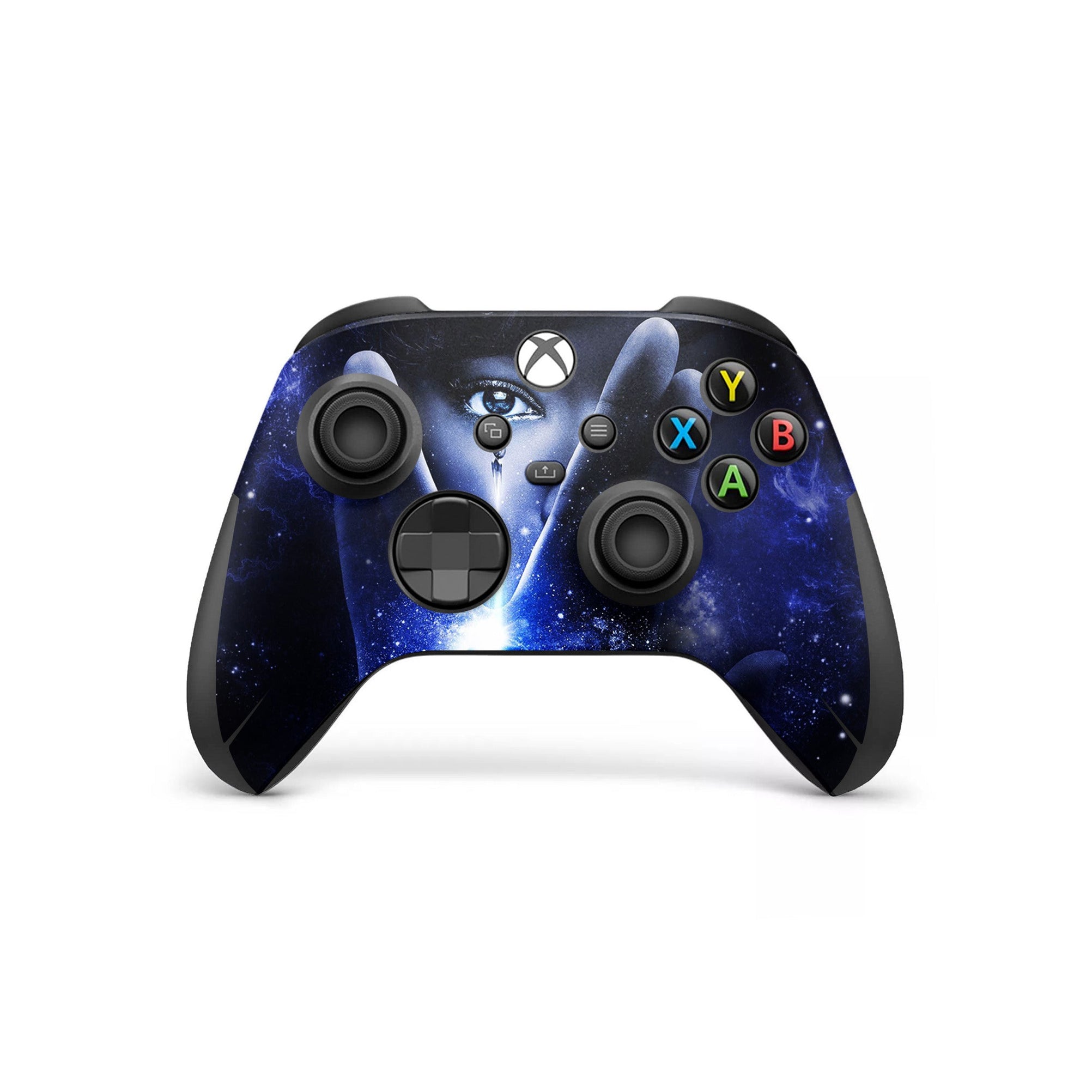 A video game skin featuring a New Frontier 1 design for the Xbox Series Wireless Controller.