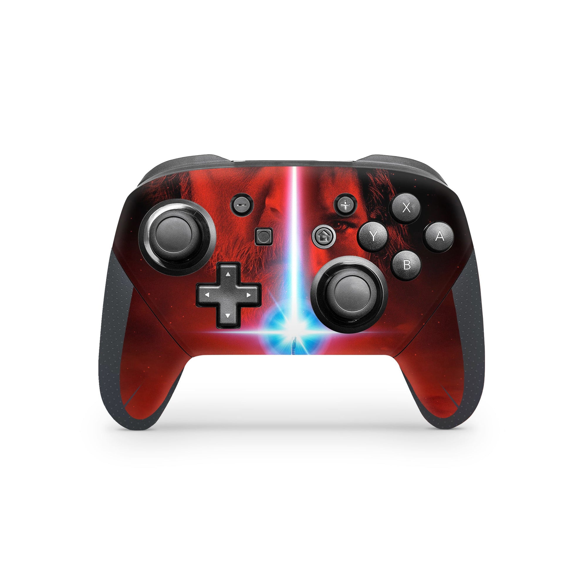 A video game skin featuring a Galactic Saga 1 design for the Nintendo Switch Pro Controller.