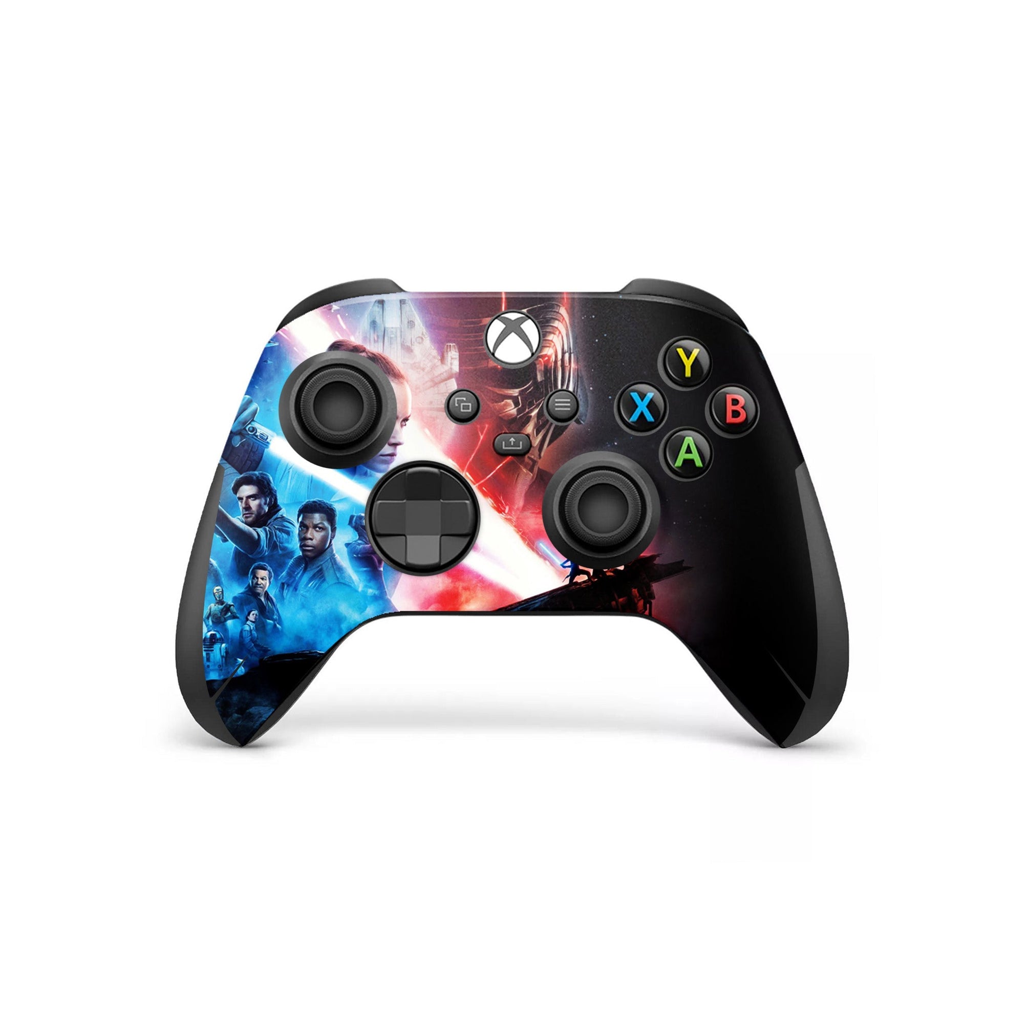 A video game skin featuring a Galactic Saga 4 design for the Xbox Series X Controller.