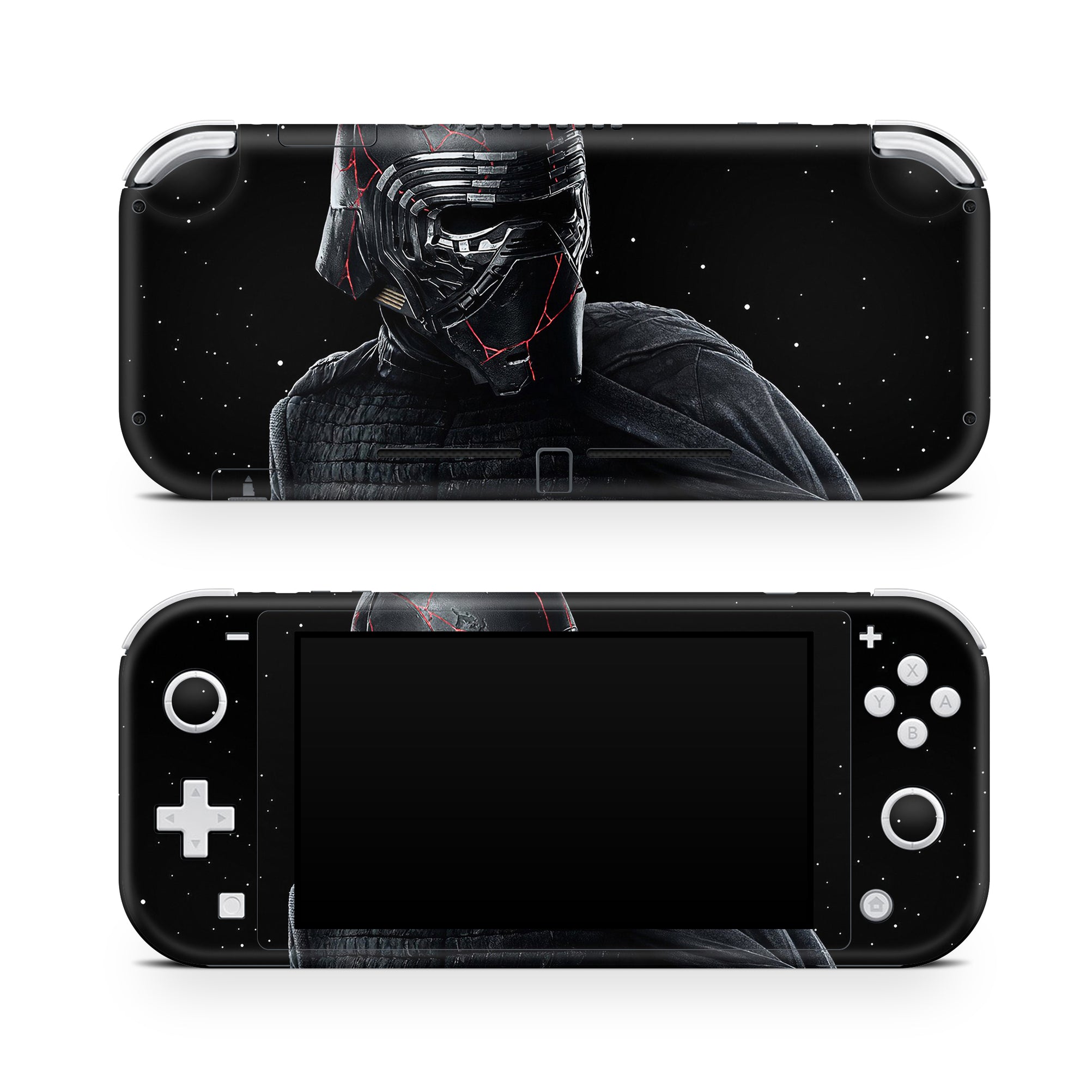 A video game skin featuring a Galactic Saga 5 design for the Nintendo Switch Lite.