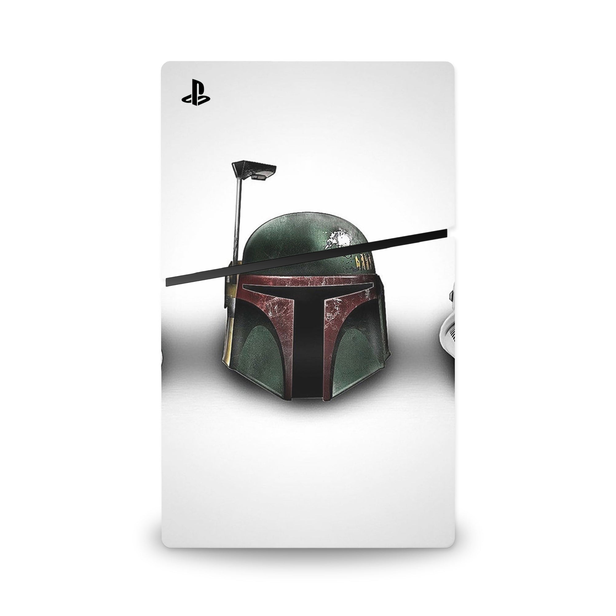 A video game skin featuring a Galactic Saga 7 design for the PS5 Slim Digital.