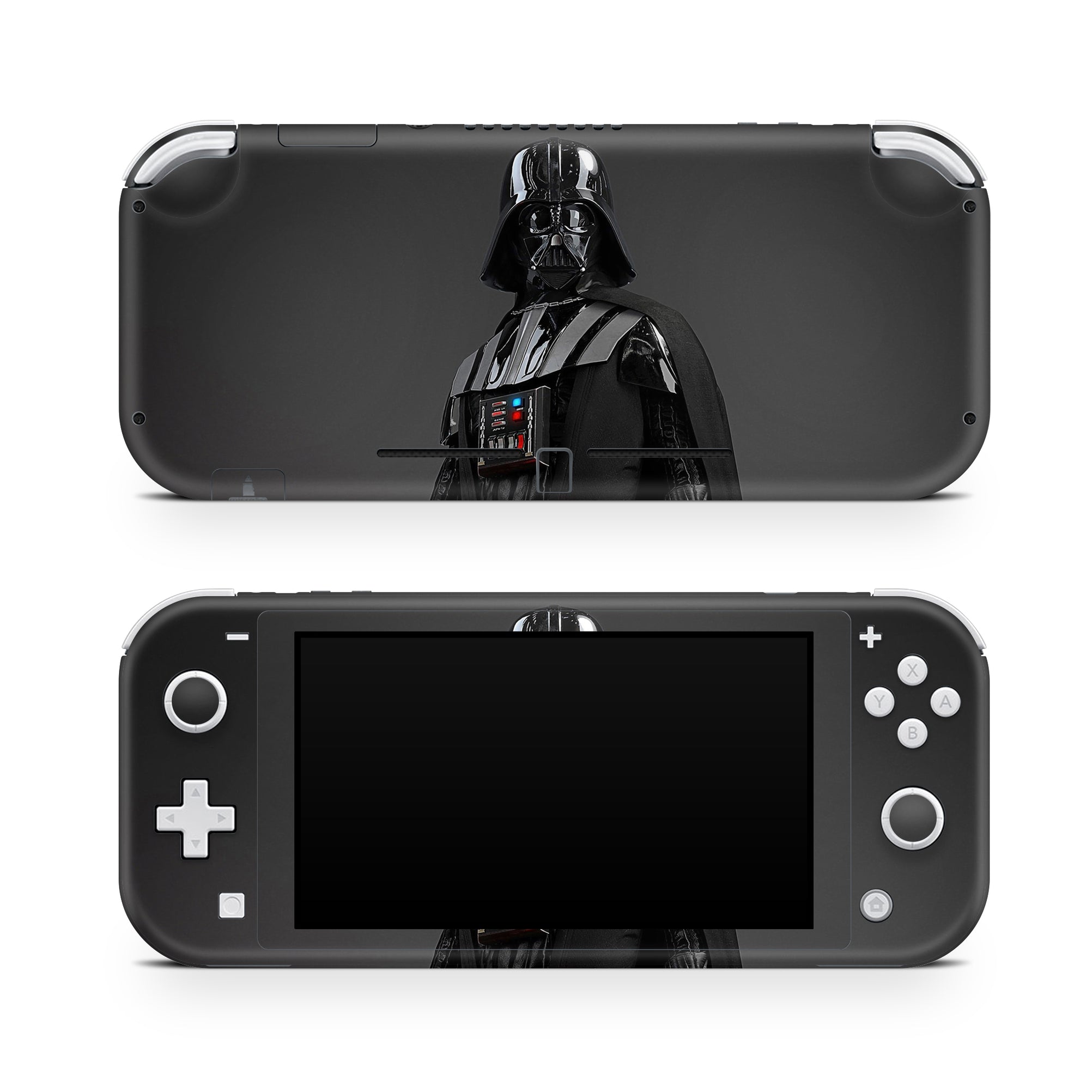 A video game skin featuring a Dark Lord 2 design for the Nintendo Switch Lite.