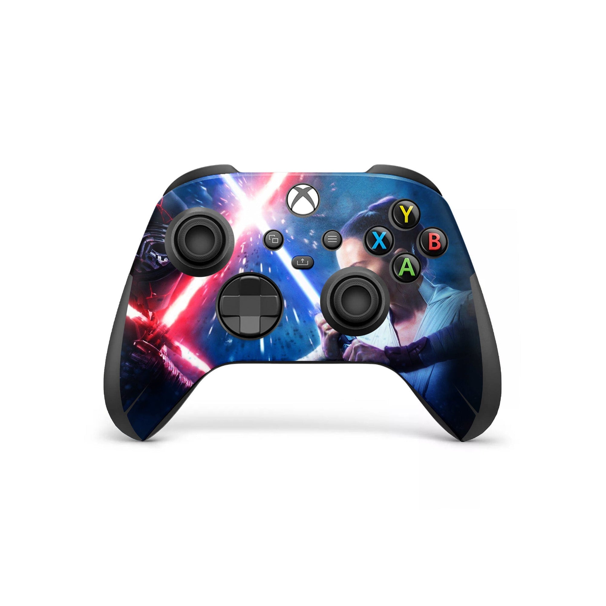 A video game skin featuring a The Galactic Bond design for the Xbox Series X Controller.