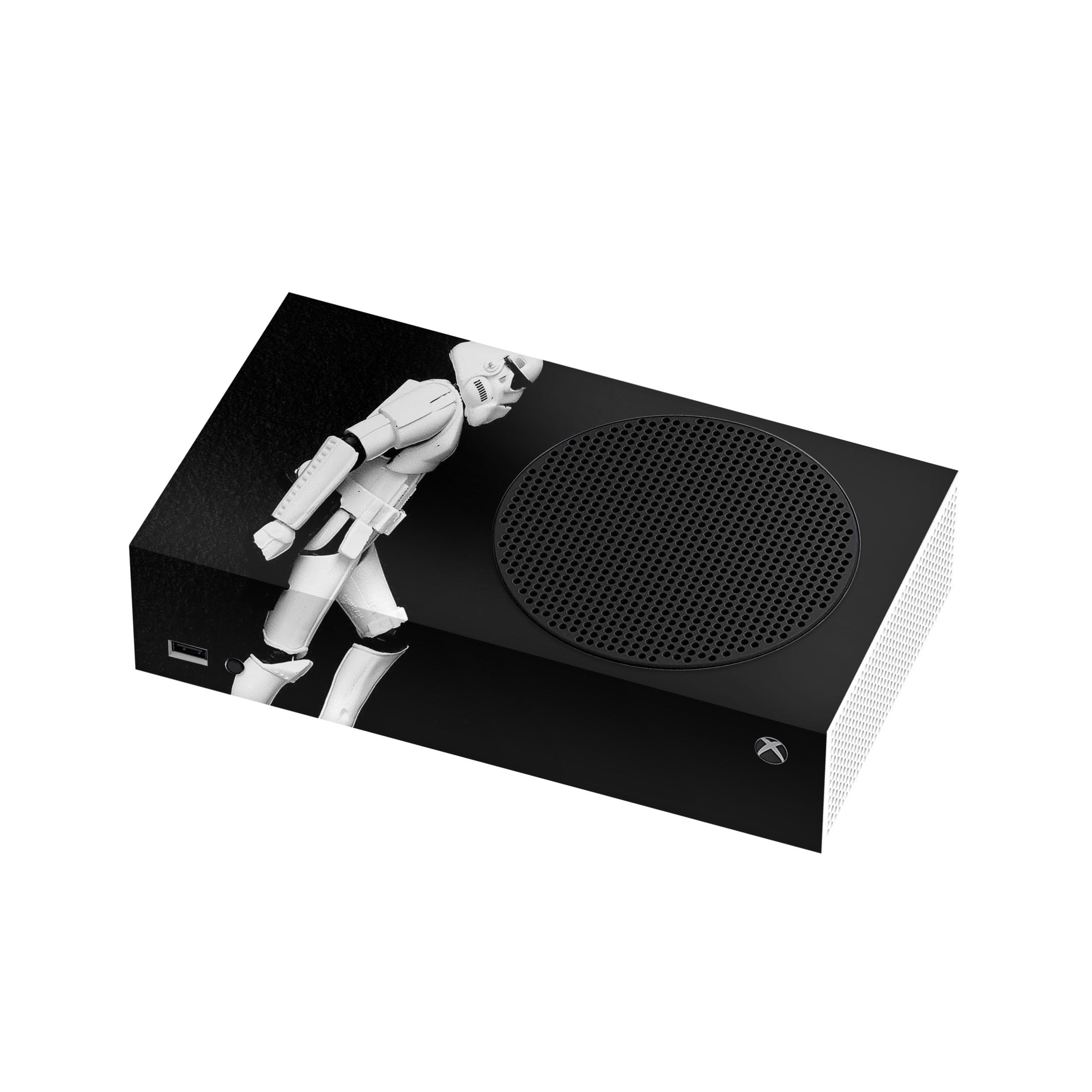 A video game skin featuring a Imperial Soldier 1 design for the Xbox Series S.