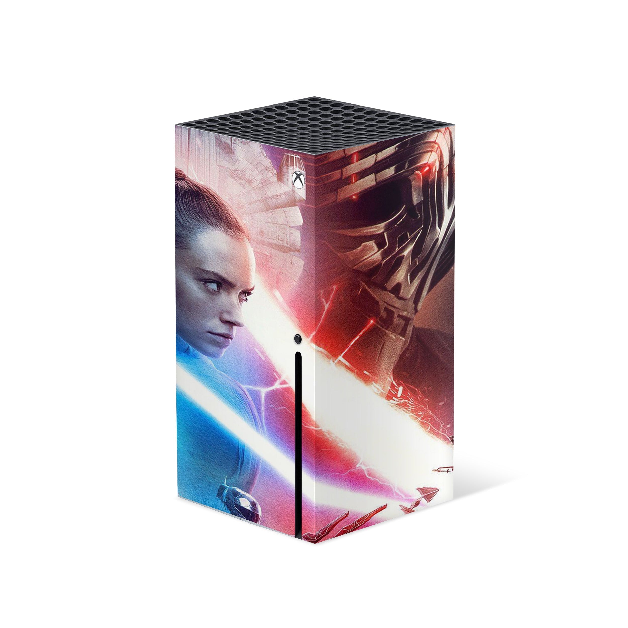 A video game skin featuring a The Final Hope 2 design for the Xbox Series X.