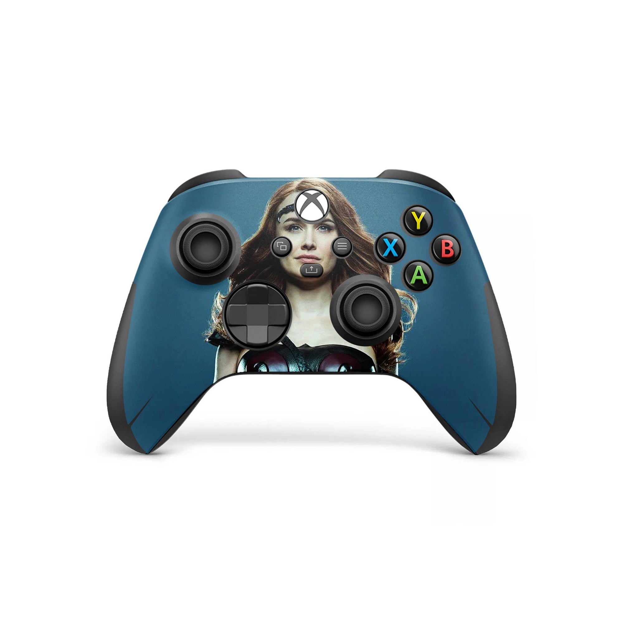 A video game skin featuring a Queen of Power design for the Xbox Series Wireless Controller.