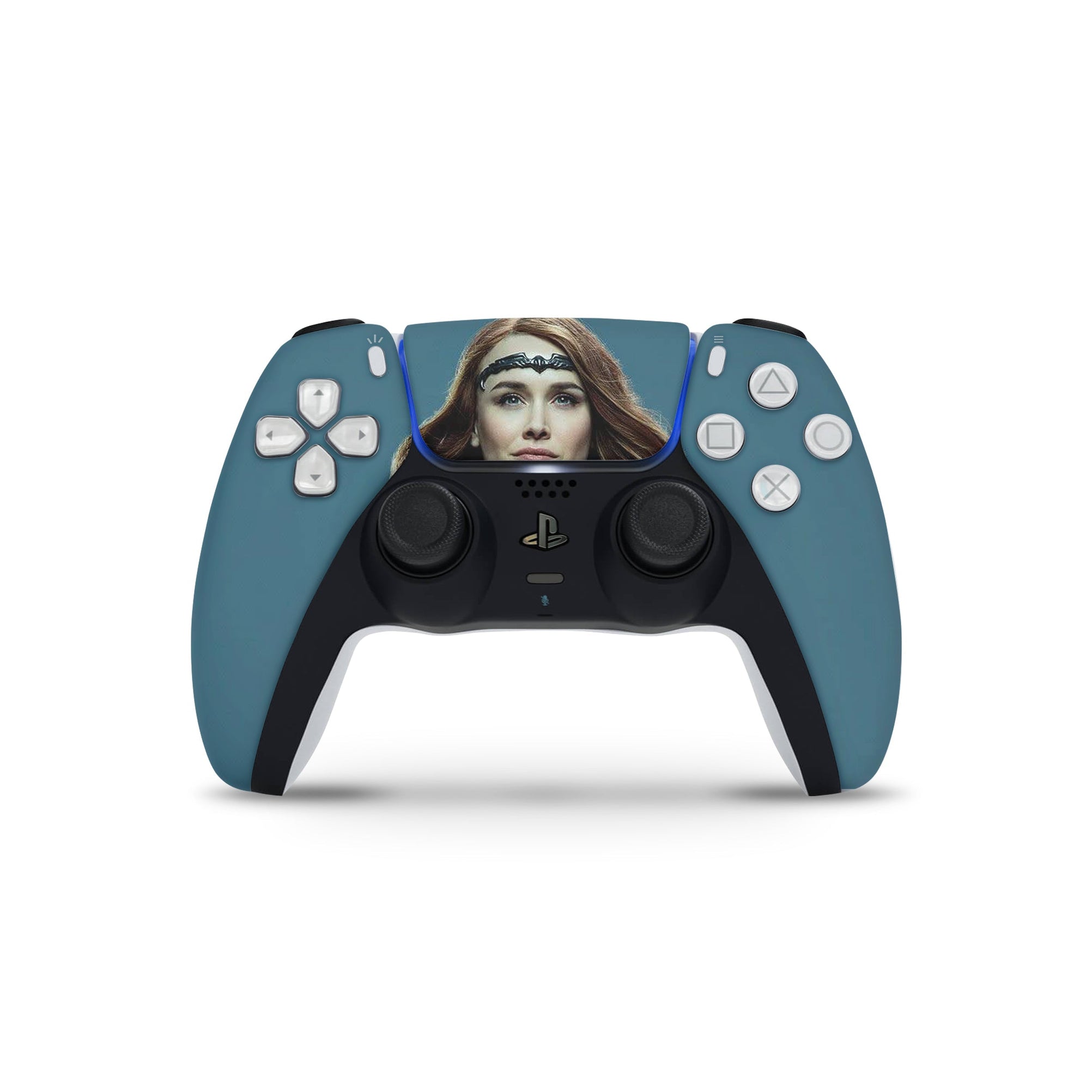 A video game skin featuring a Queen of Power design for the PS5 Controller.