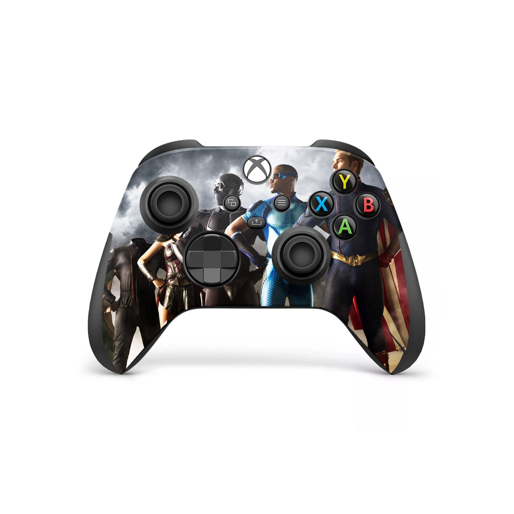 A video game skin featuring a Elite Enforcers 7 design for the Xbox Series X Controller.